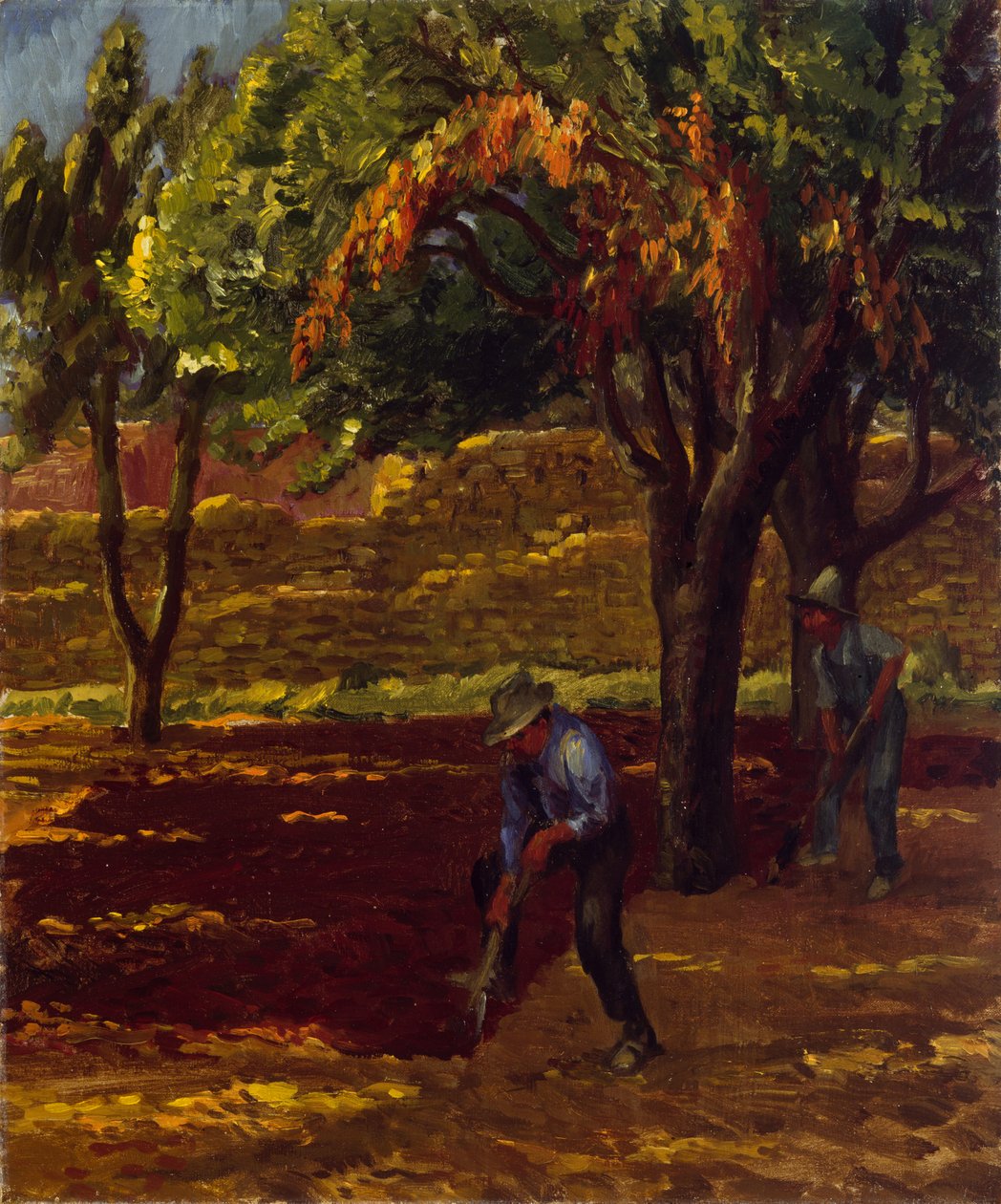 Bahçedeki Adamlar by John French Sloan