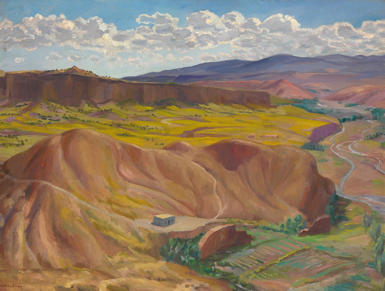Küçük Çiftlik Evi by John French Sloan