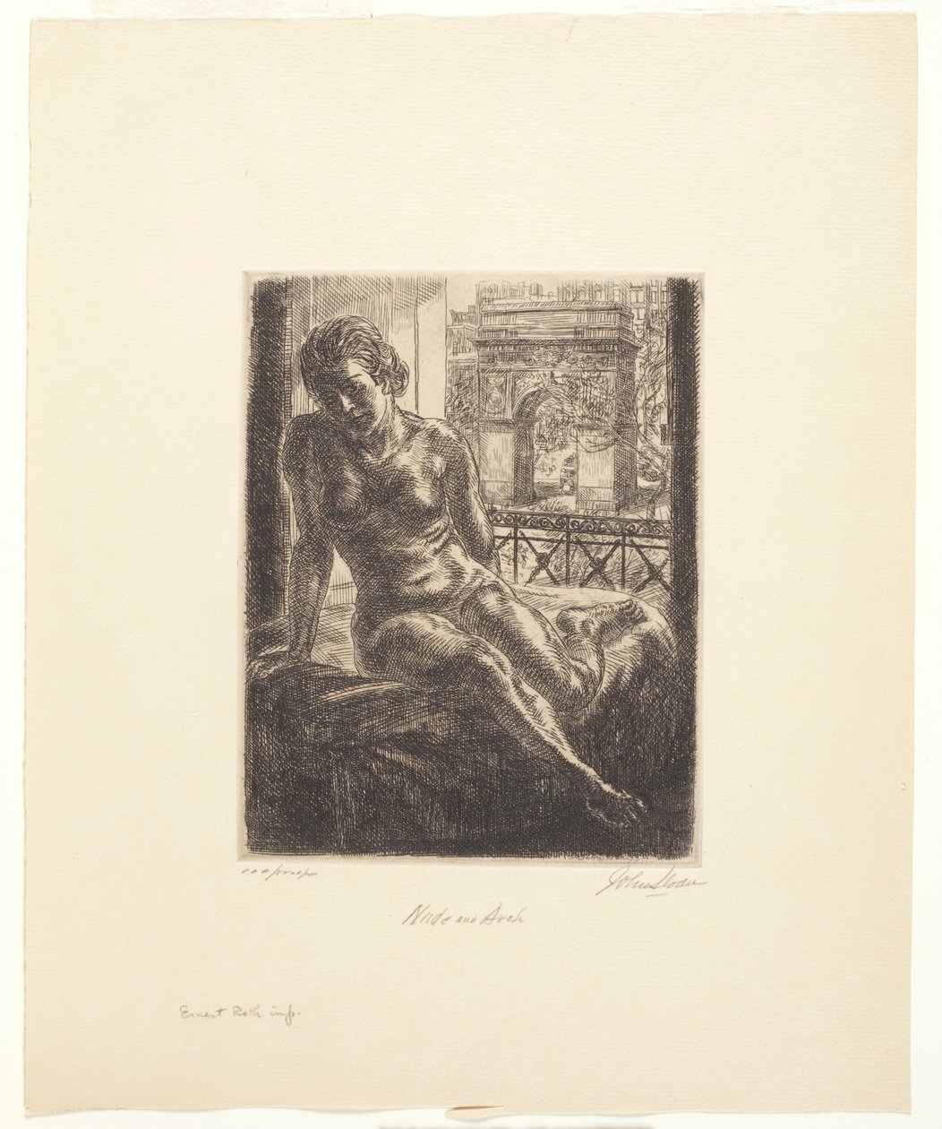 Çıplak ve Kemer by John French Sloan