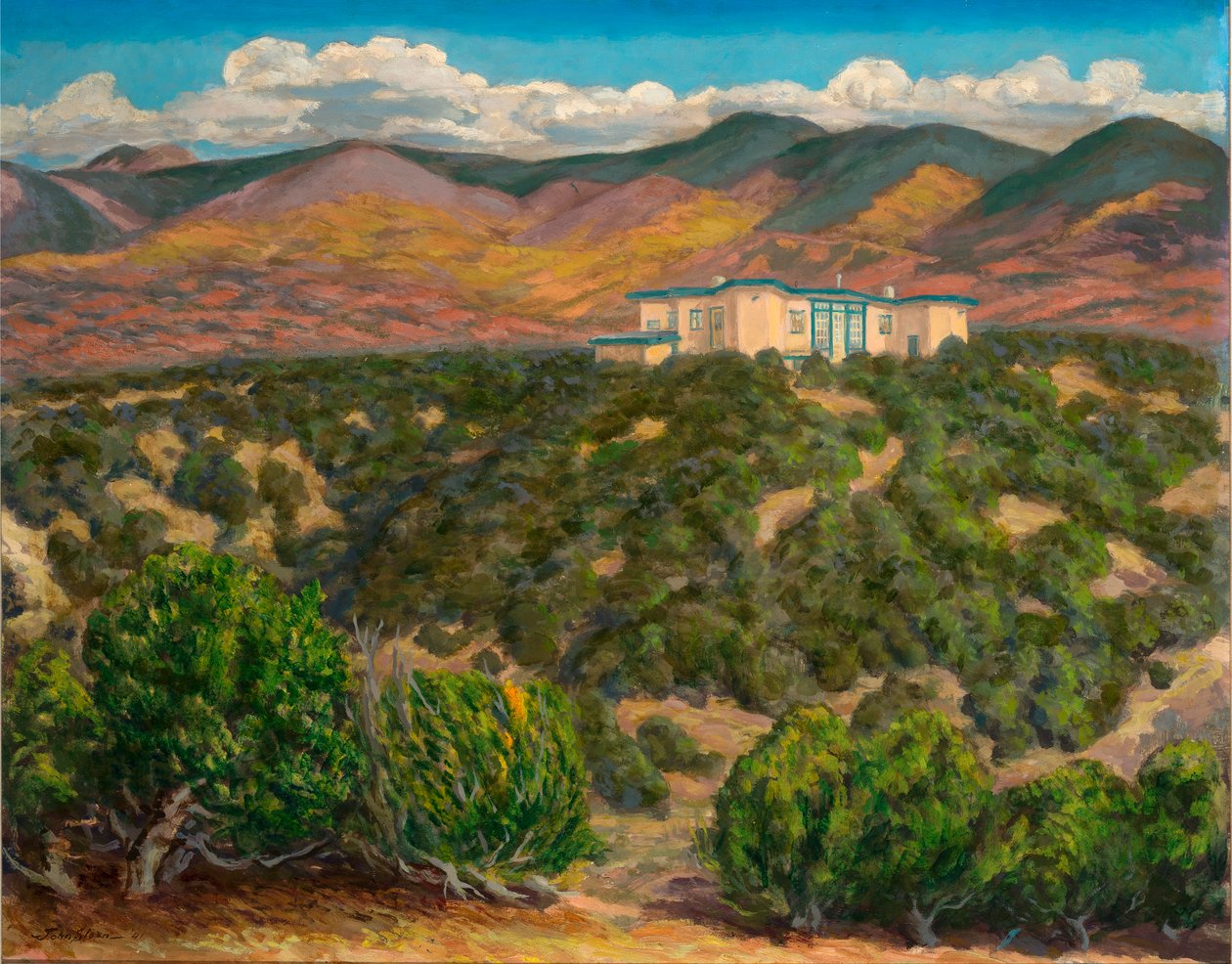 Sinagua, Santa Fe by John French Sloan