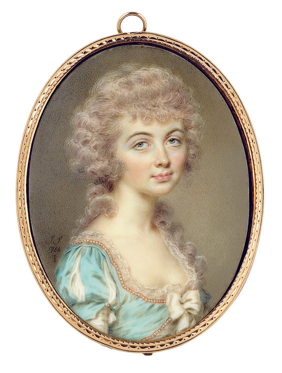 Elizabeth Anne Oakes, 1786 by John Smart