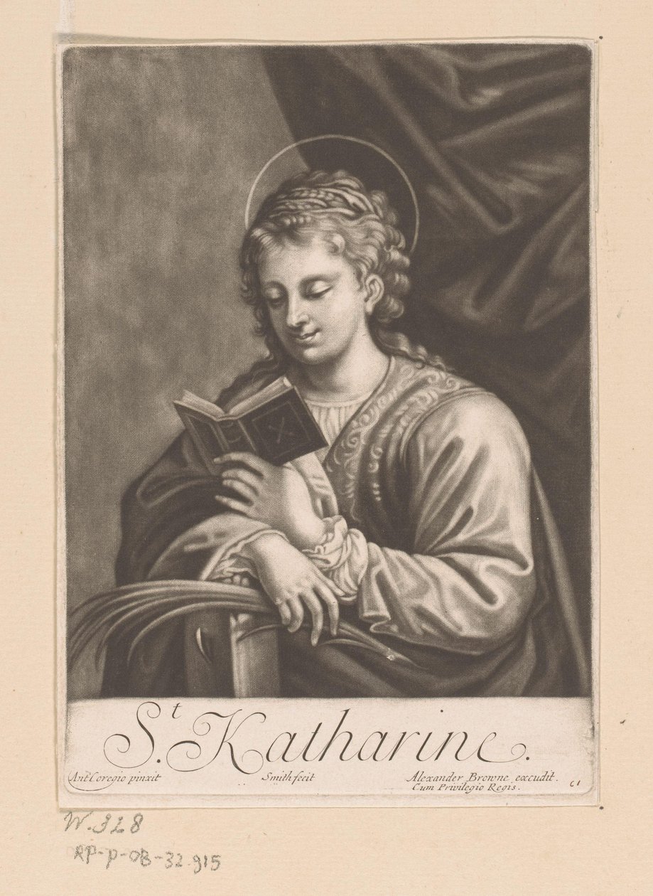 İskenderiye Aziz Catherine by John Smith