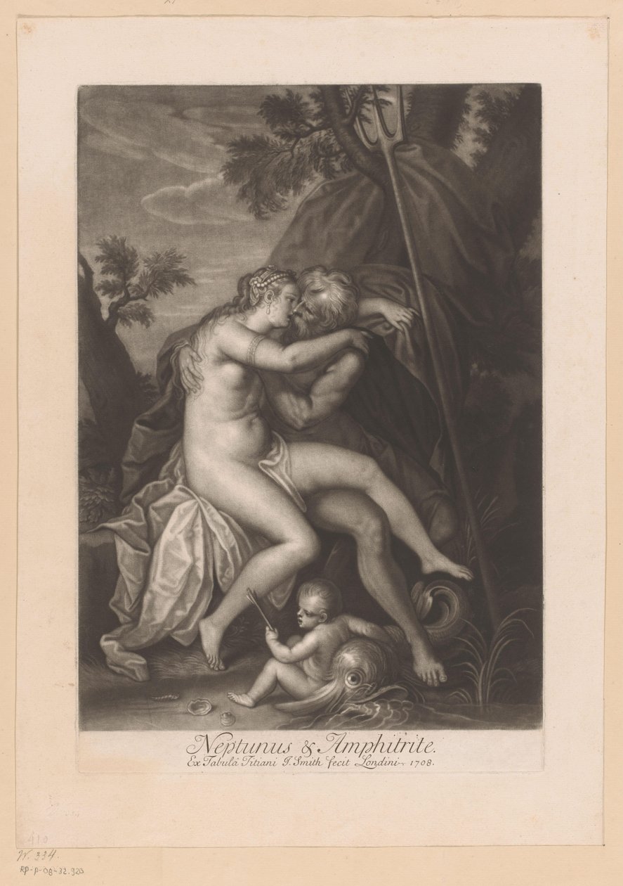 Neptün ve Amphitrite Öpüşme Neptün ve Amphitrite (nesne üzerindeki başlık) tanrıların aşk işleri (dizi adı) Tanrıların Aşkları (dizi adı) by John Smith