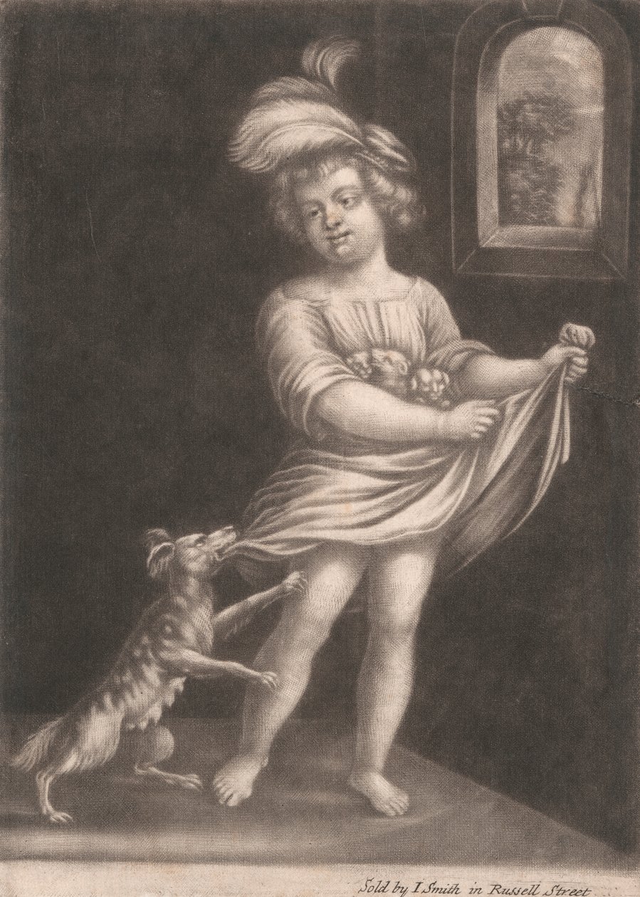 çocuk ve köpek by John Smith