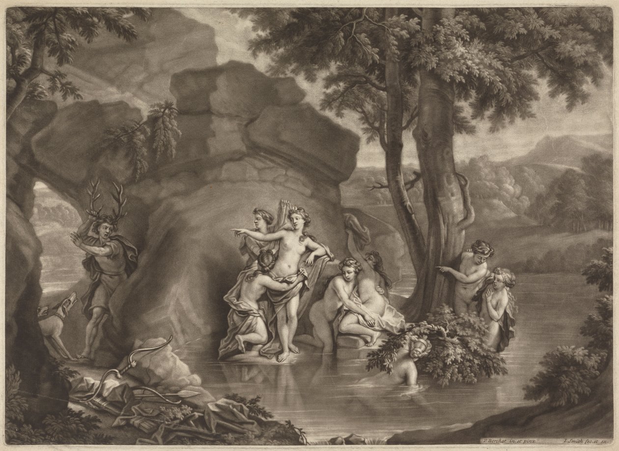Diana ve Acteon by John Smith