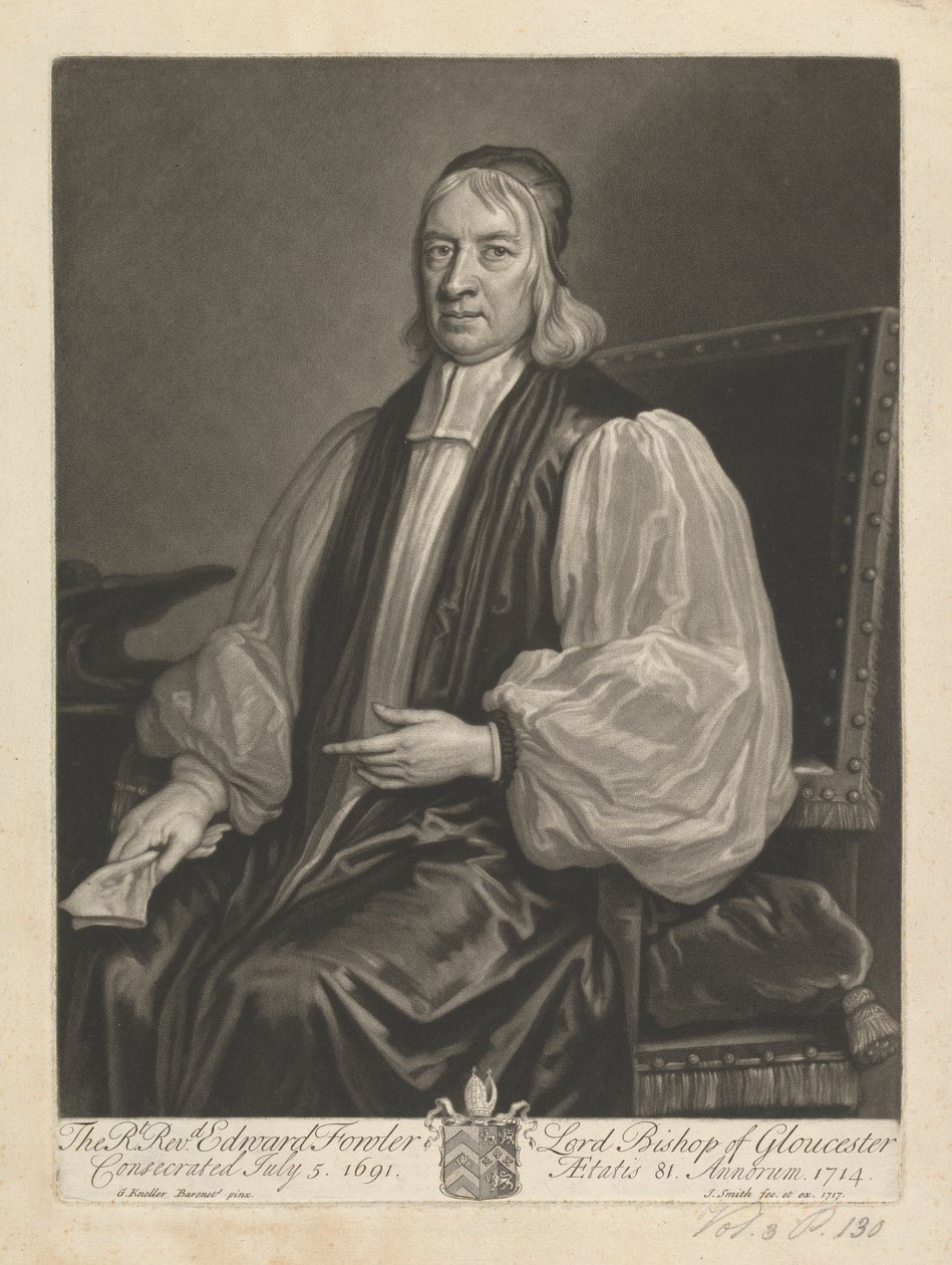 Rahip Edward Fowler, Gloucester Lord Piskoposu by John Smith