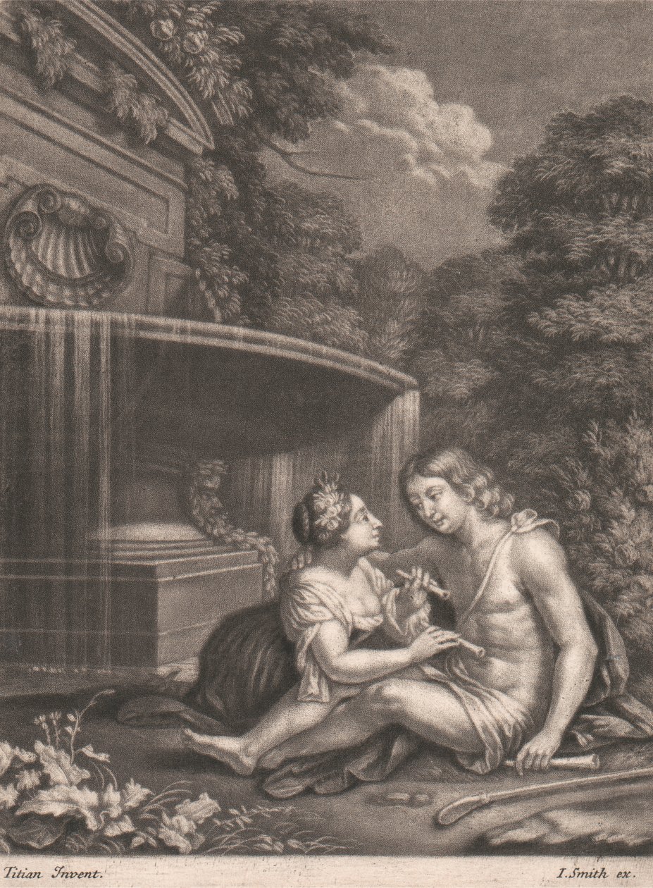 Venüs, Adonis'i Kovalamacadan Saklıyor by John Smith