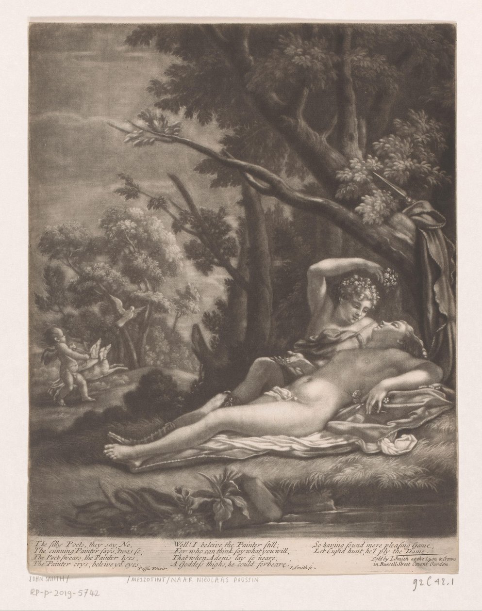 Venüs ve Adonis by John Smith