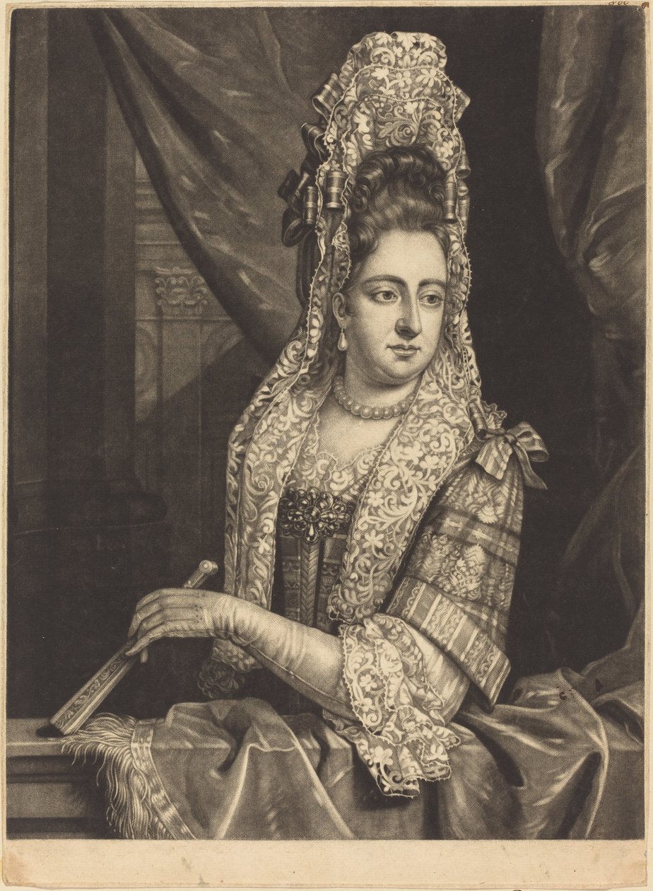 Kraliçe Mary by John Smith after Jan van der Vaart