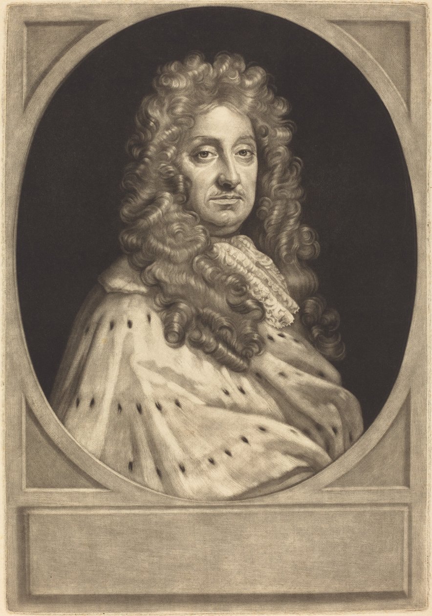 John Hay, Tweeddale Kontu [kanıt] by John Smith after Sir Godfrey Kneller
