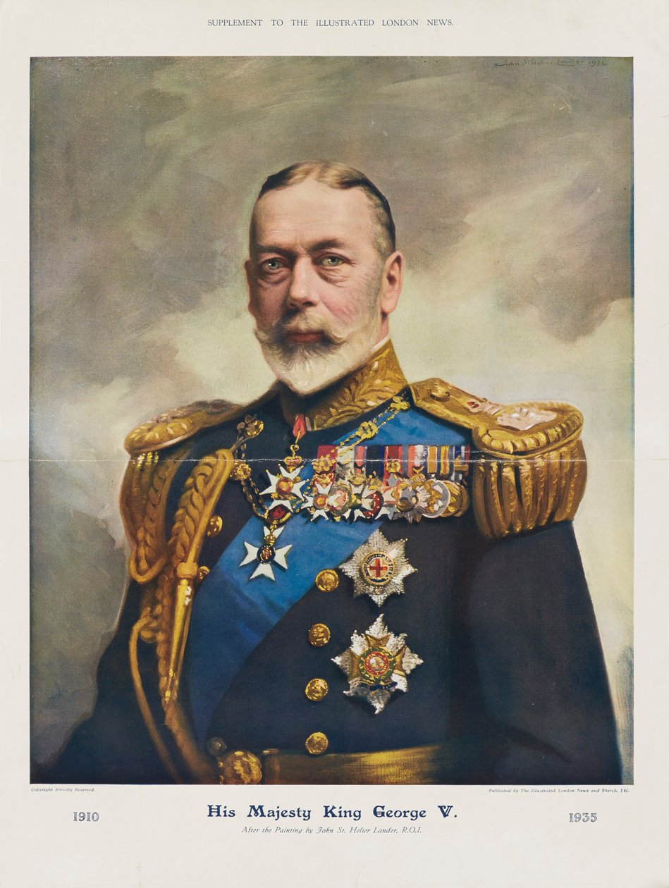 Kral V. George by John St. Helier (after) Lander