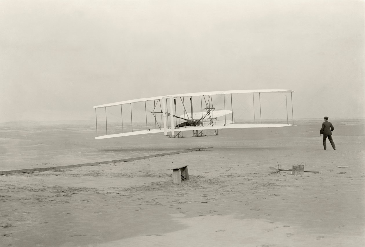 Wright Flyer I, Kuzey Karolina, Kitty Hawk