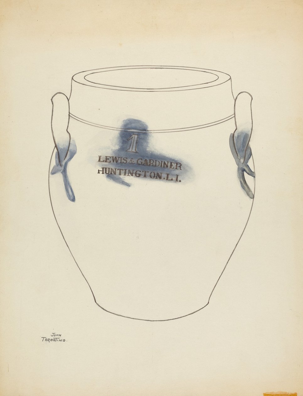 çömlek, c. 1953. by John Tarantino