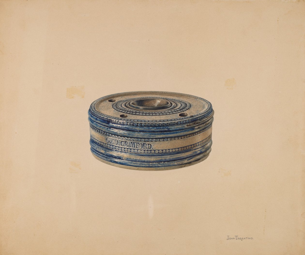 Inkwell, c. 1939. by John Tarantino
