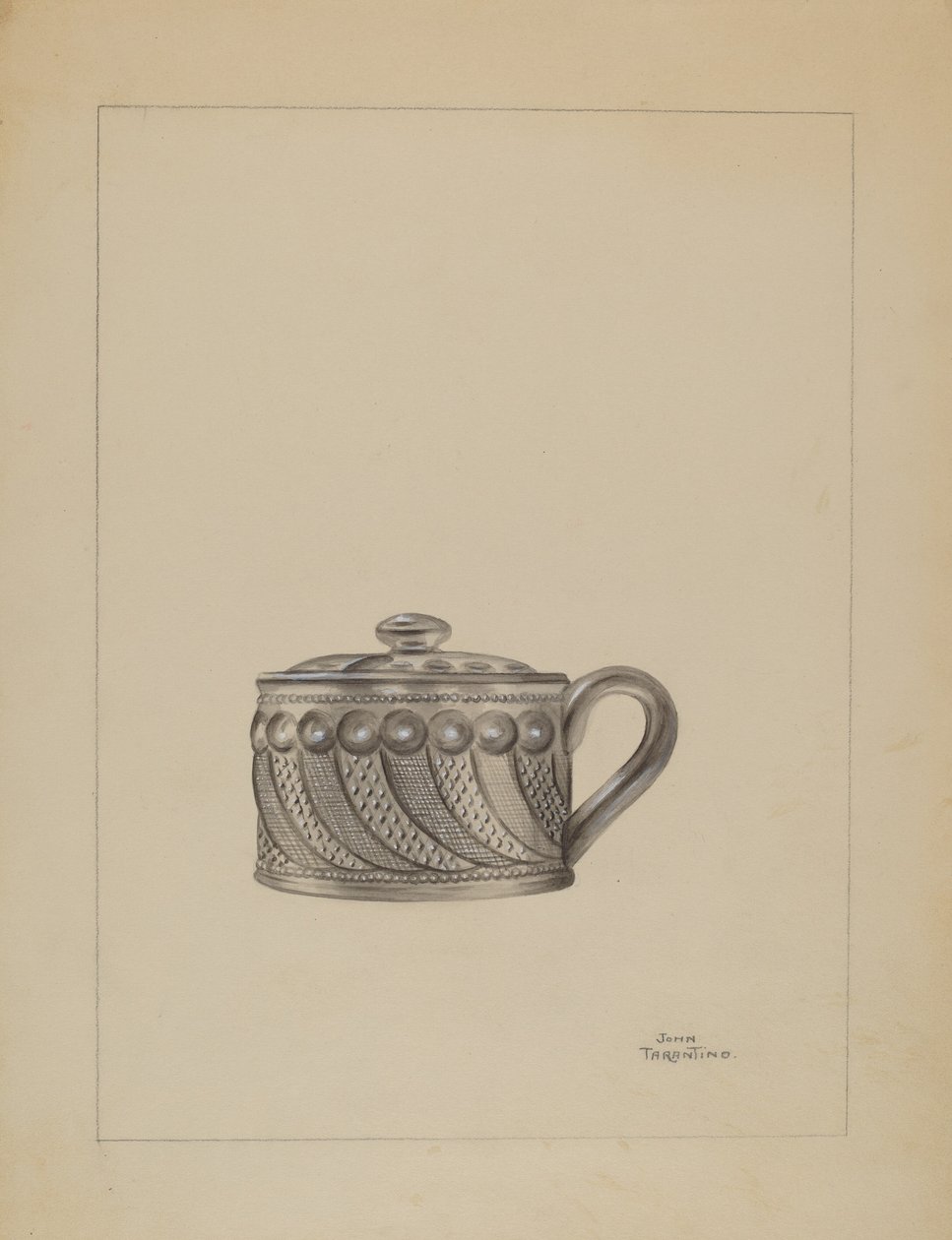 Hardal Tenceresi, c. 1936. by John Tarantino