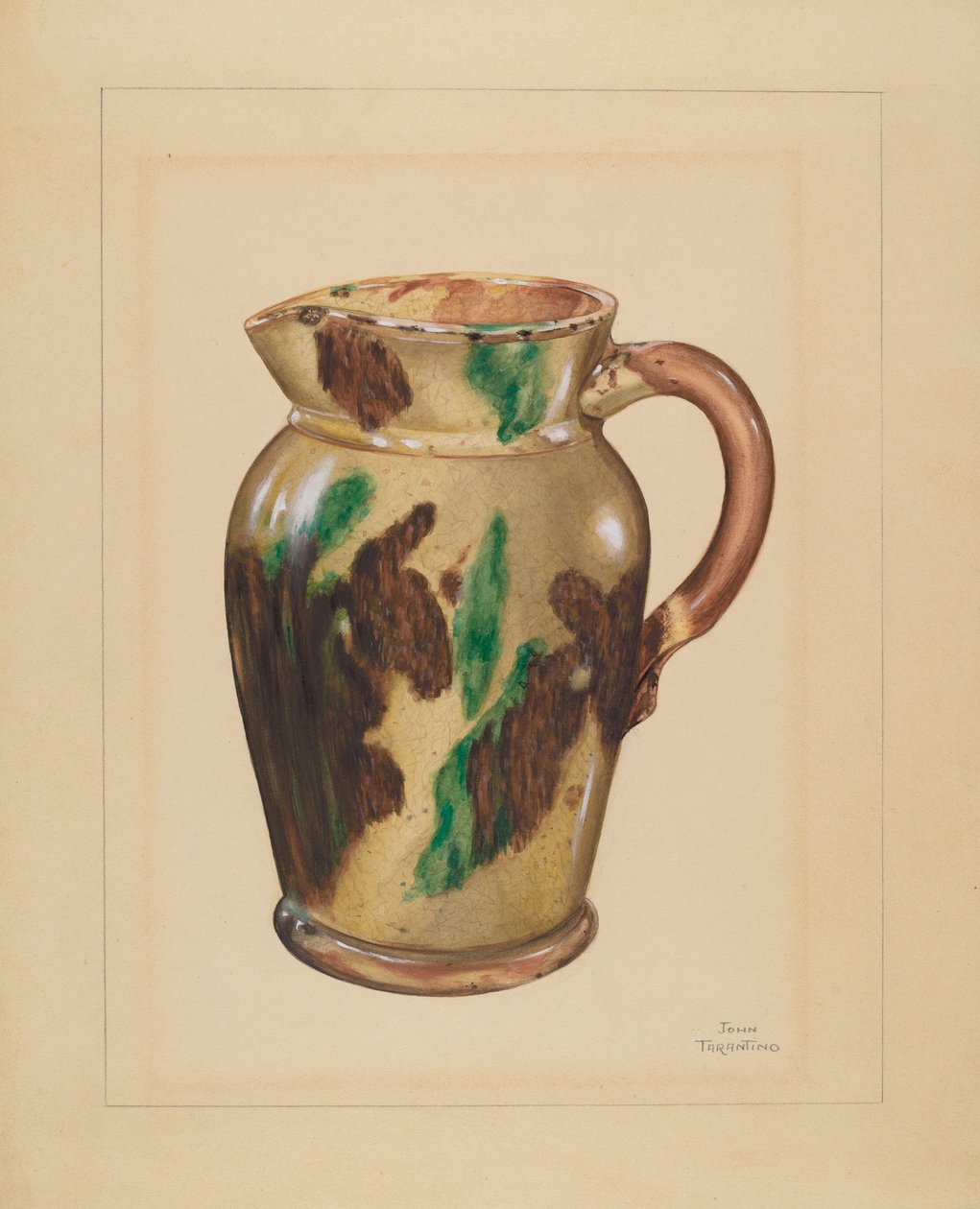 Sürahi, c. 1936. by John Tarantino