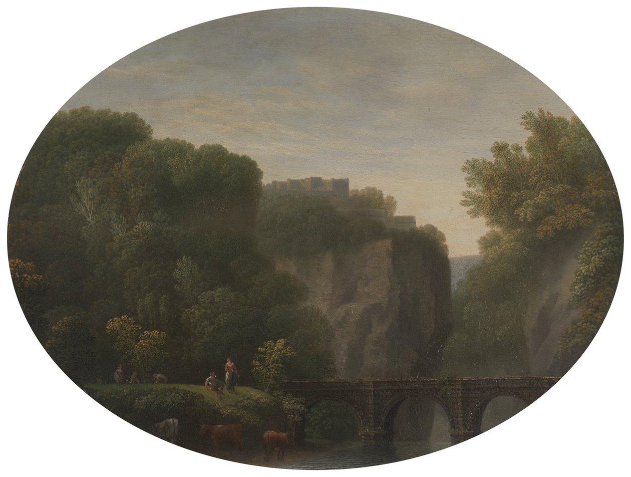 Wye Nehri Üzerinde Bir Köprü by John Taylor of Bath