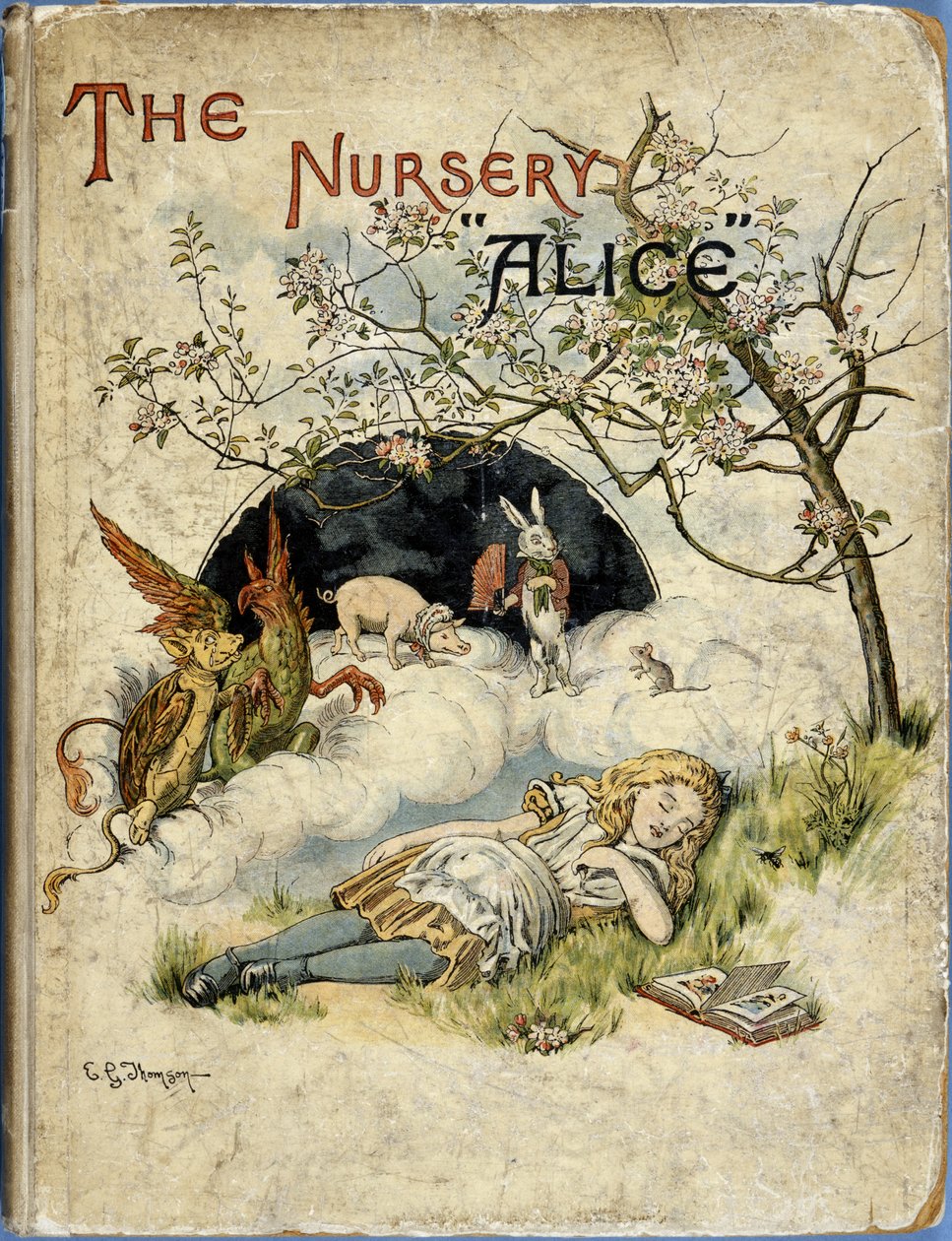 Alice uykuda by John Tenniel