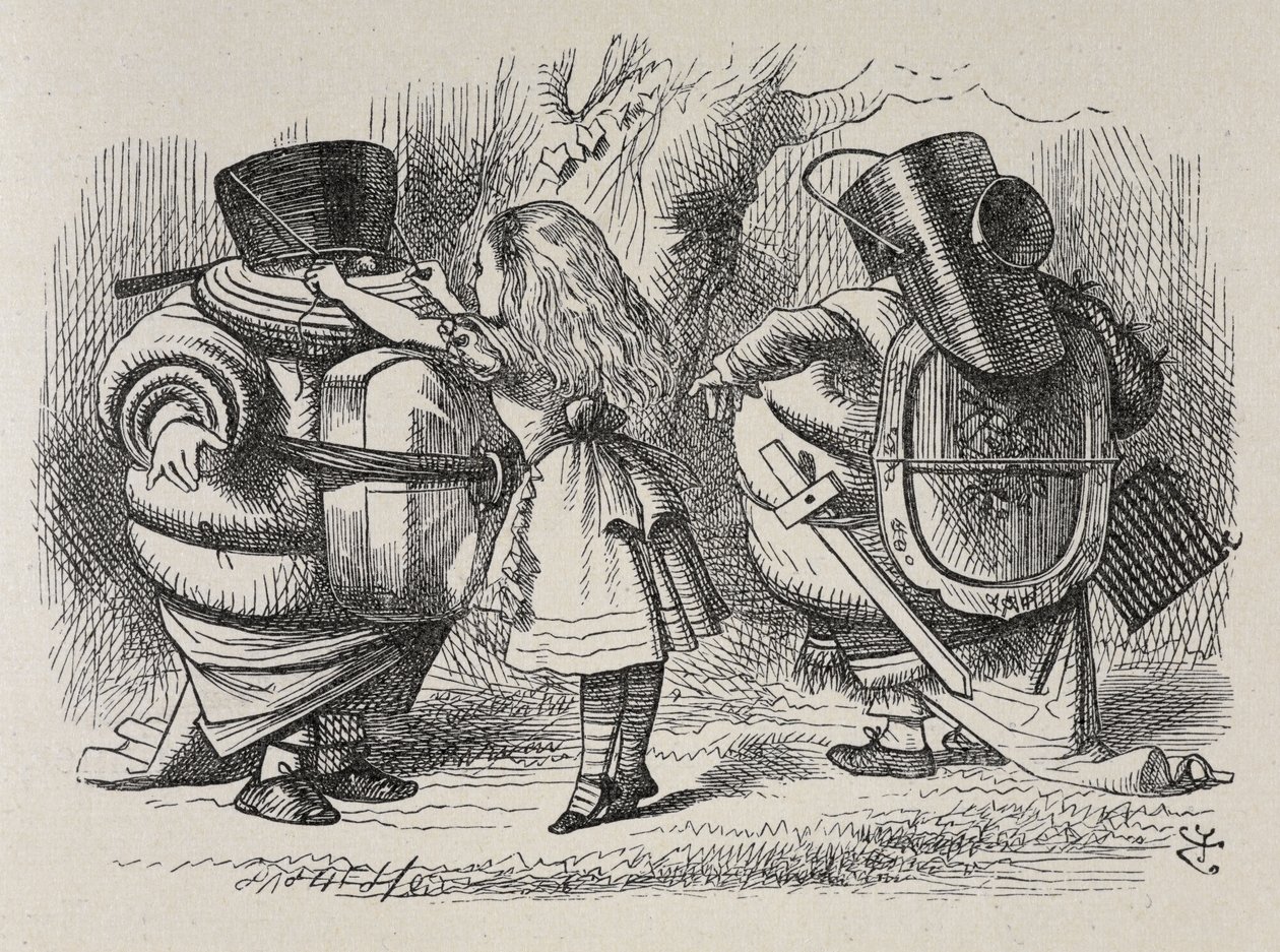 Alice, Tweedledee ve Tweedledum