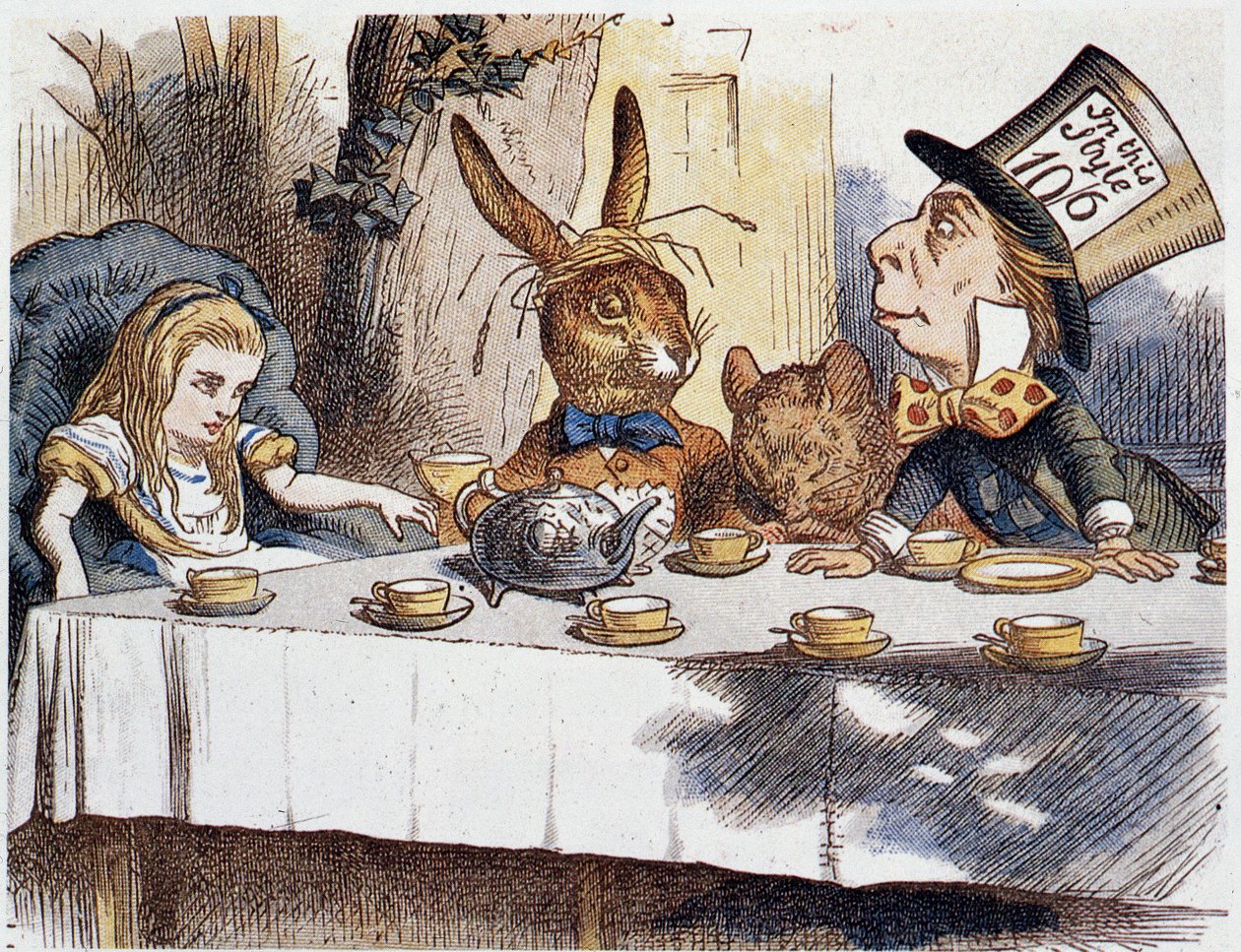 Alice “aptallarda”””” - Lewis Carroll