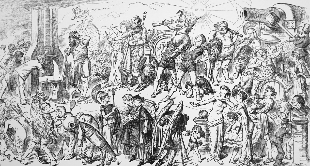 Her Şeyi Fetheden Uygulamalı Bilim by John Tenniel