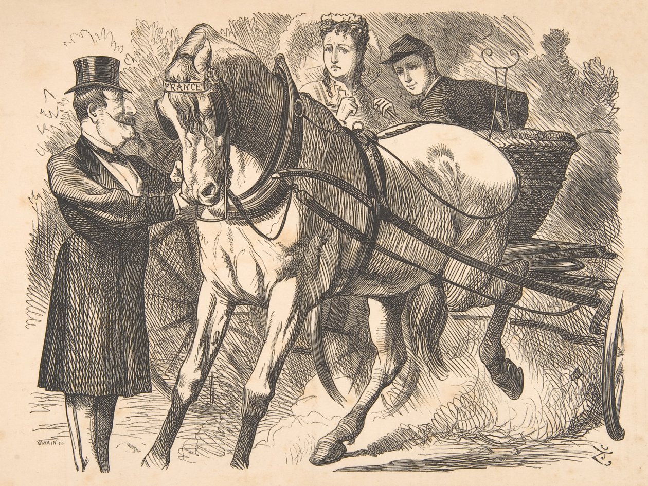 Kaldırım Yumruğunun Kolaylaştırılması, 24 Temmuz 1869, 1869. by John Tenniel