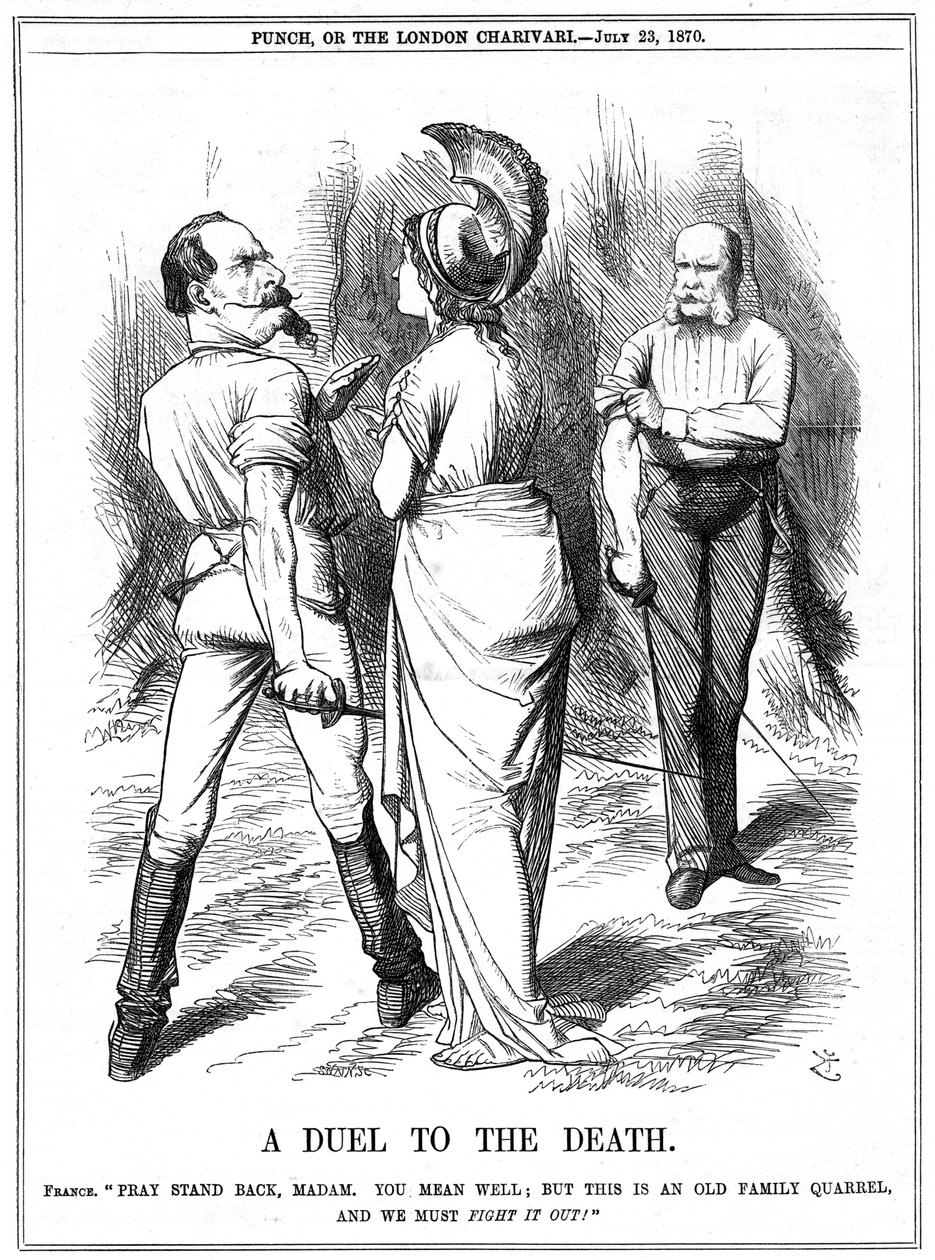 Fransa-Prusya Savaşı 1870-1871: Britanya, Almanya ile savaşa girişen Napolyon III