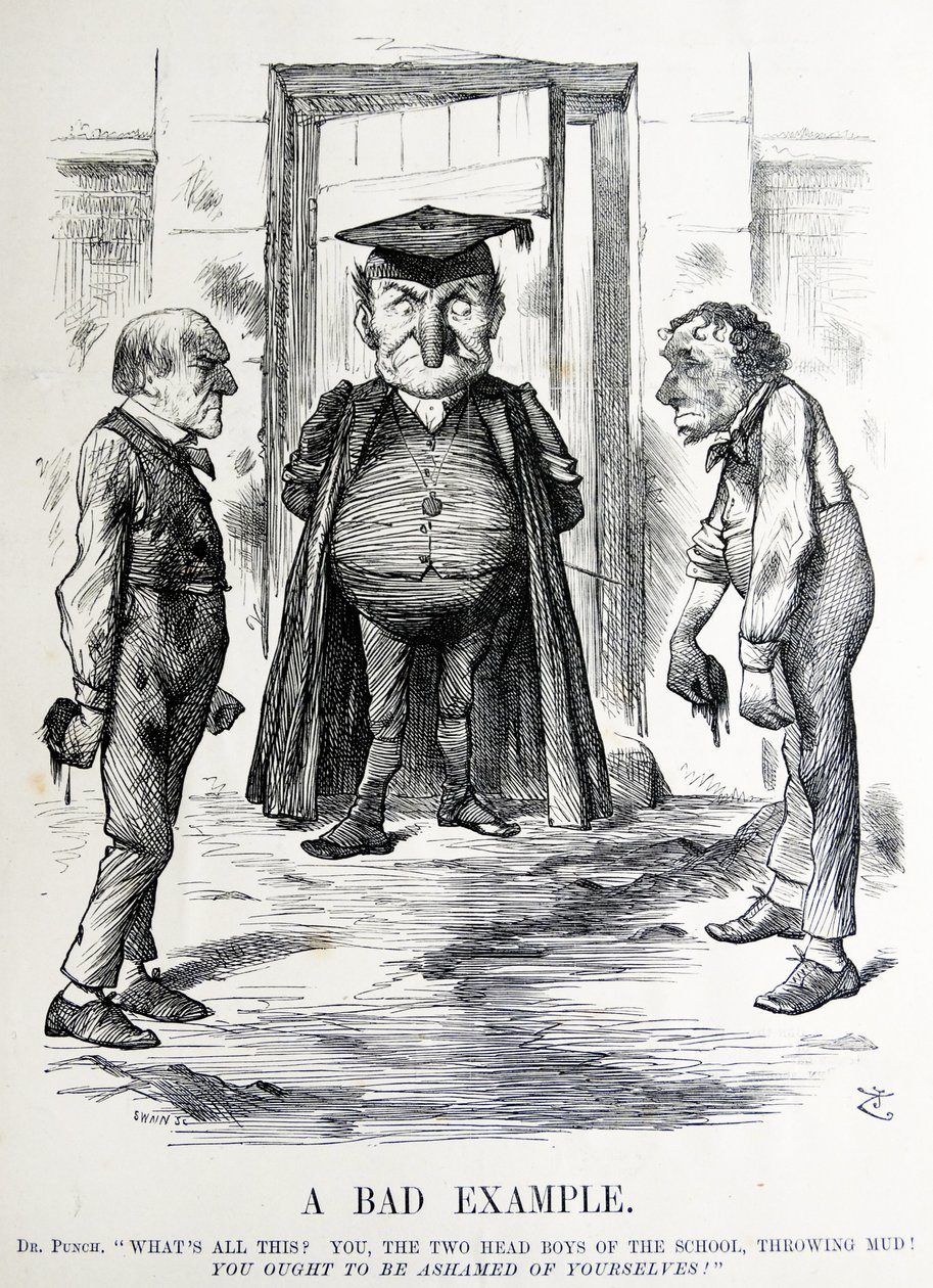 William Ewart Gladstone ve Benjamin Disraeli