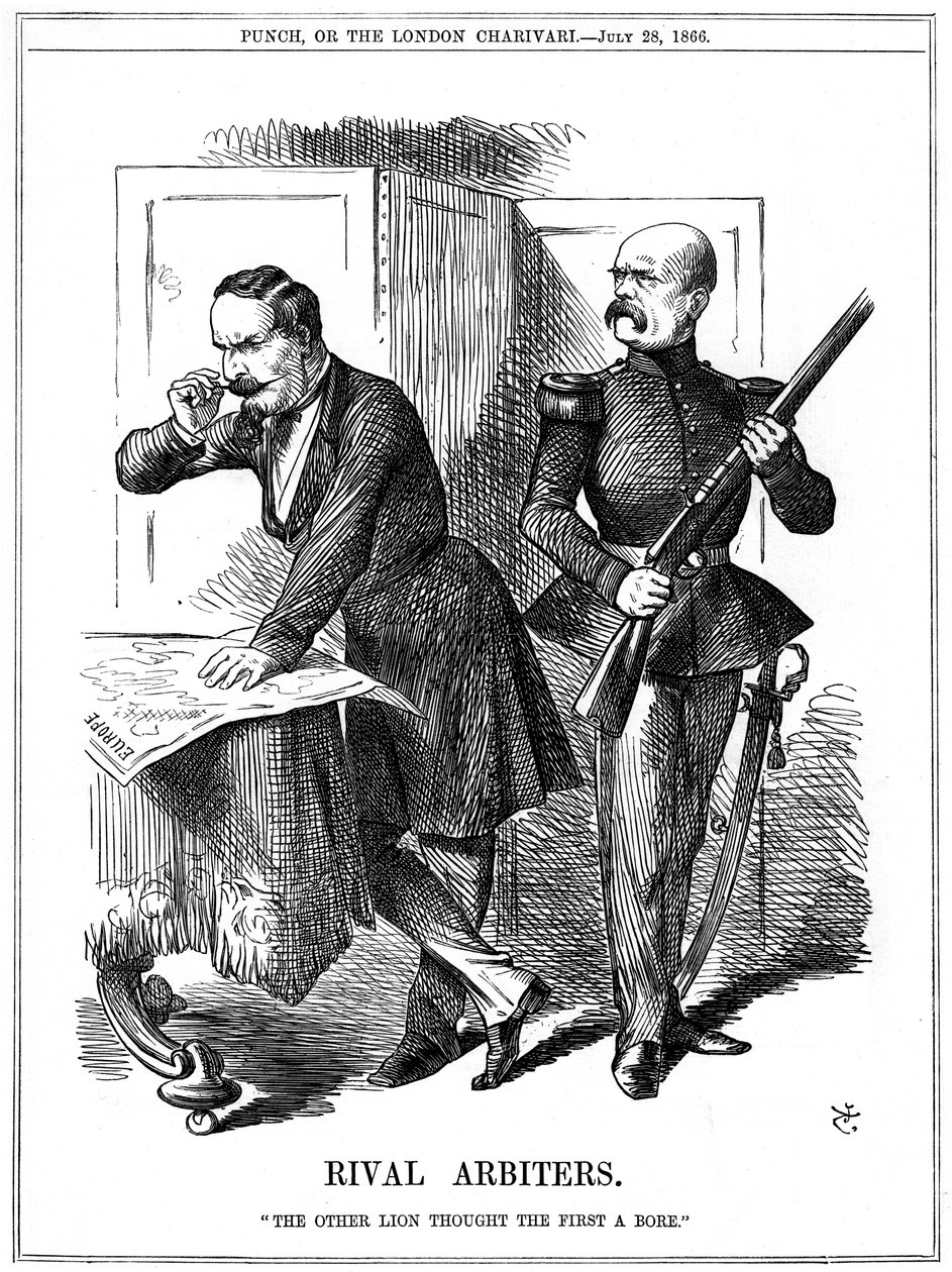 Rakip Hakemler, 1866 by John Tenniel