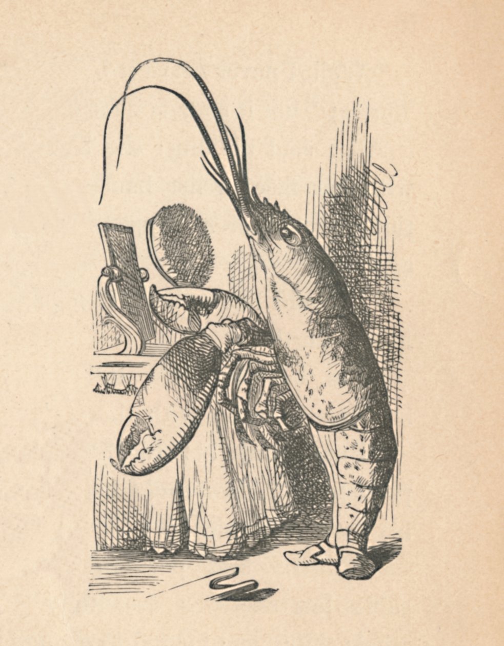 Istakoz, 1889 by John Tenniel