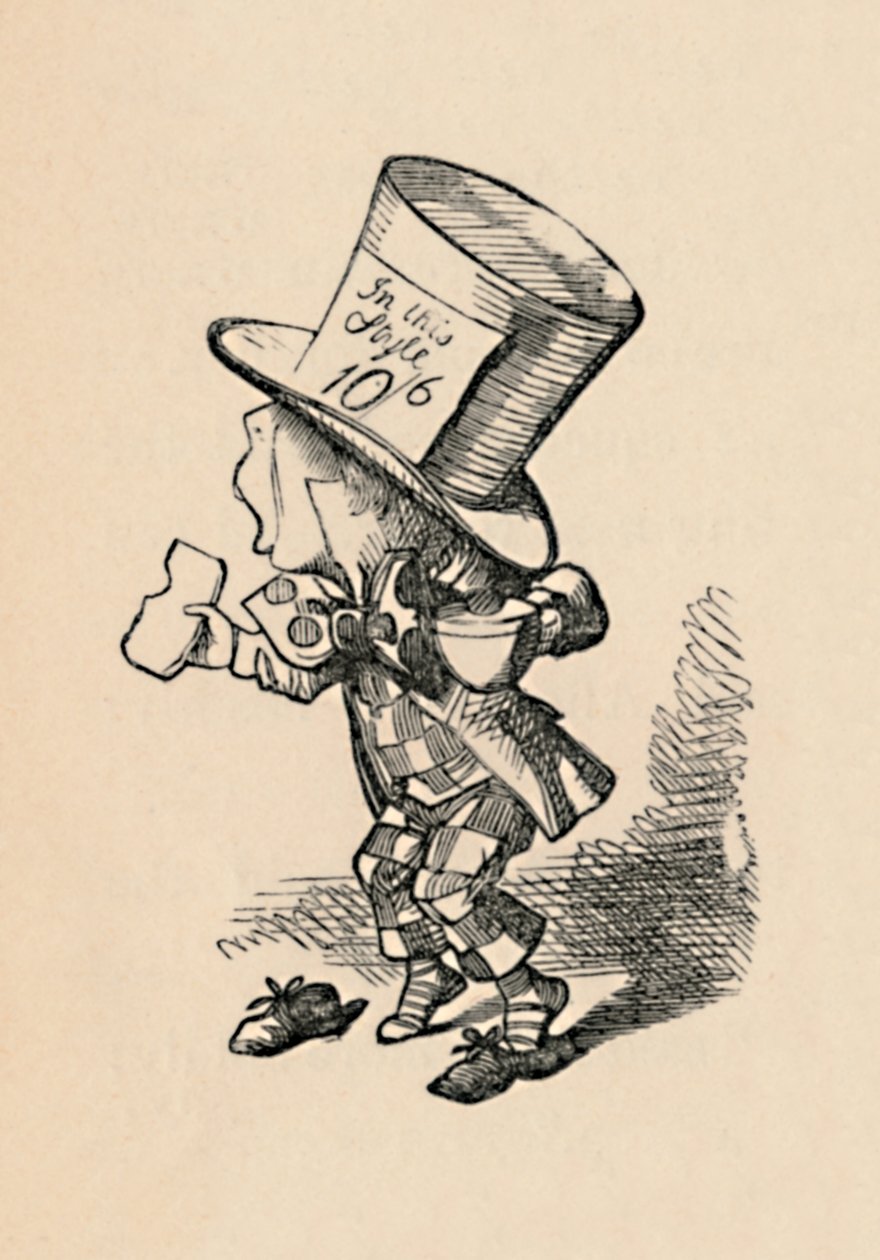 Mahkemedeki Deli Şapkacı, 1889 by John Tenniel