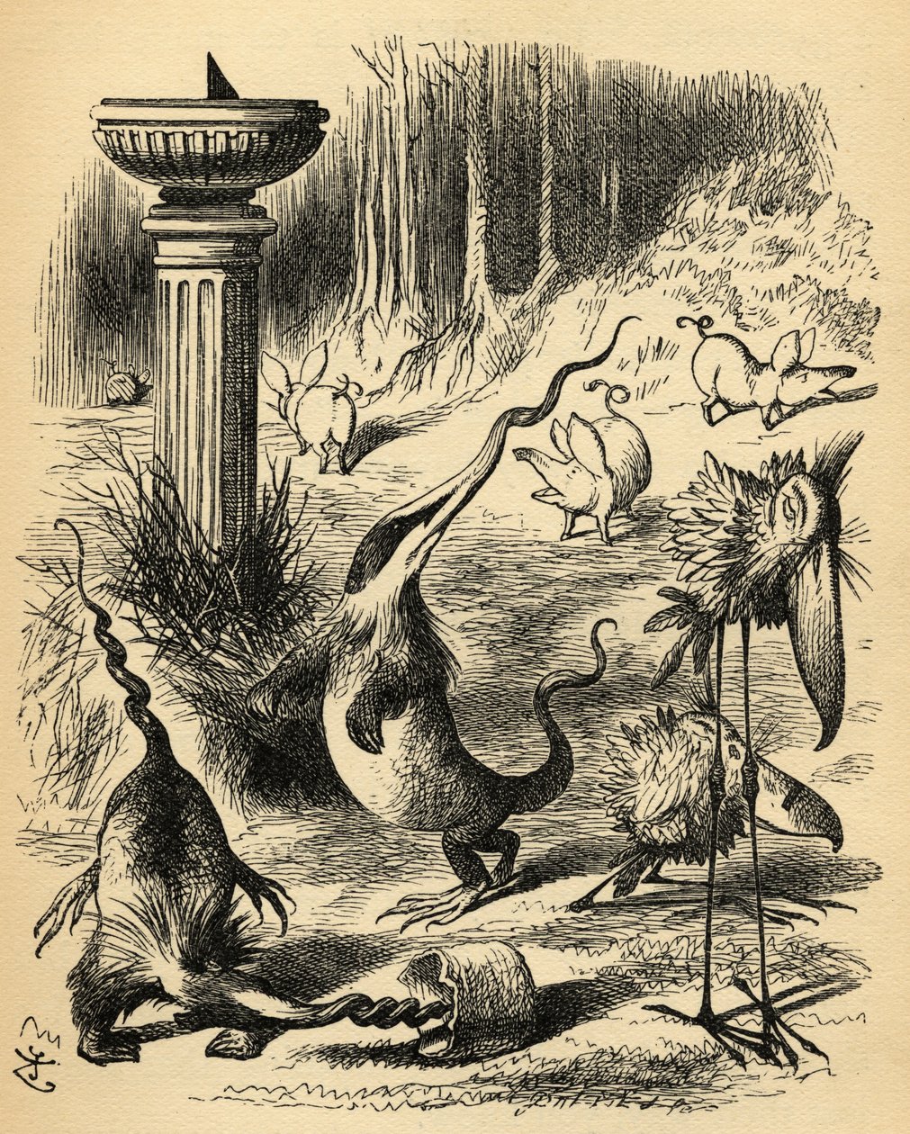 Slithy Toves. Sir John Tenniel