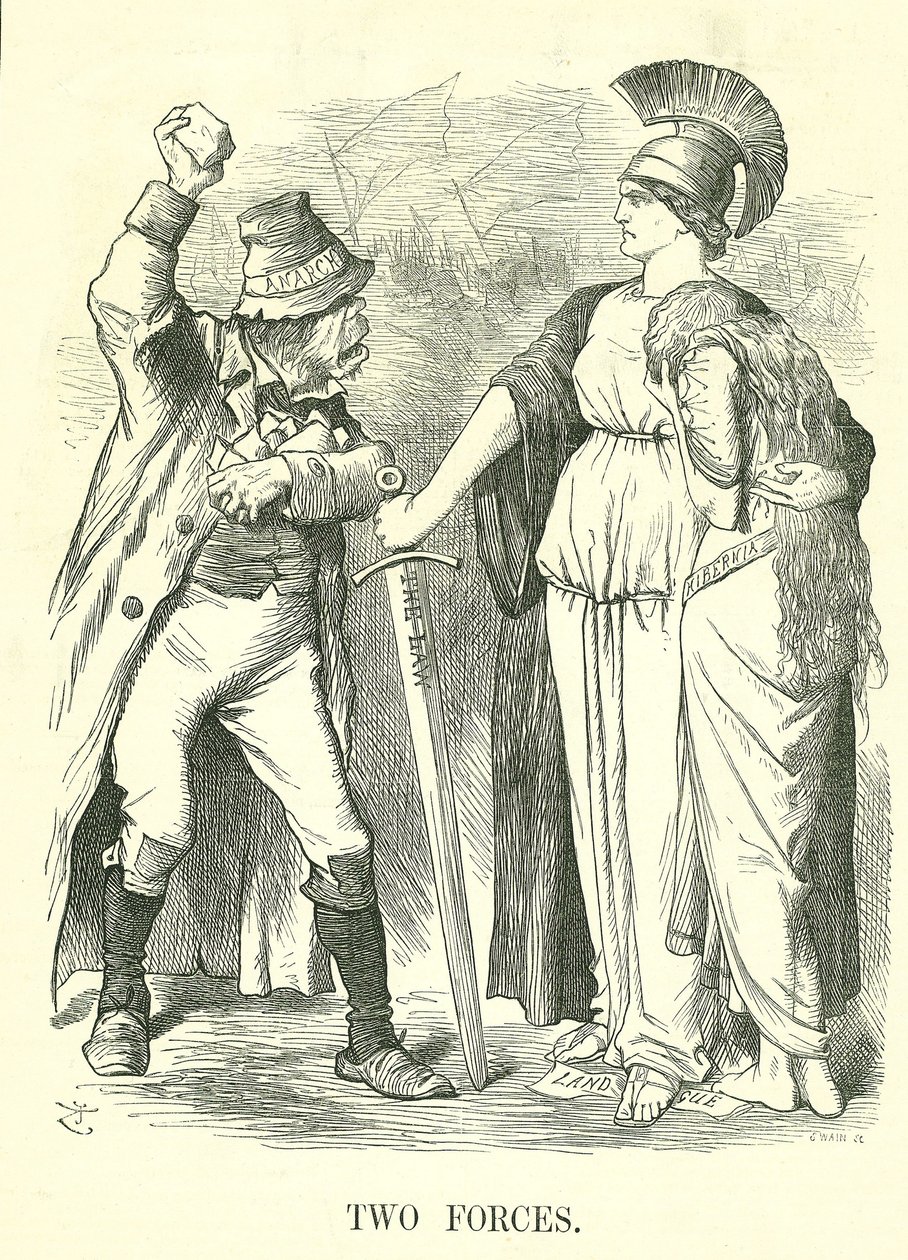 İki Kuvvet: İrlanda Kara Birliği yasaklandı. Britannia, Hibernia
