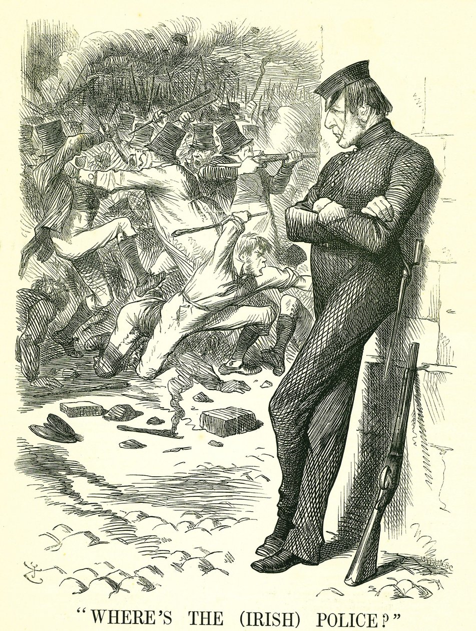 (İrlanda) Polisi nerede?: İngiltere Başbakanı William Gladstone, İrlanda