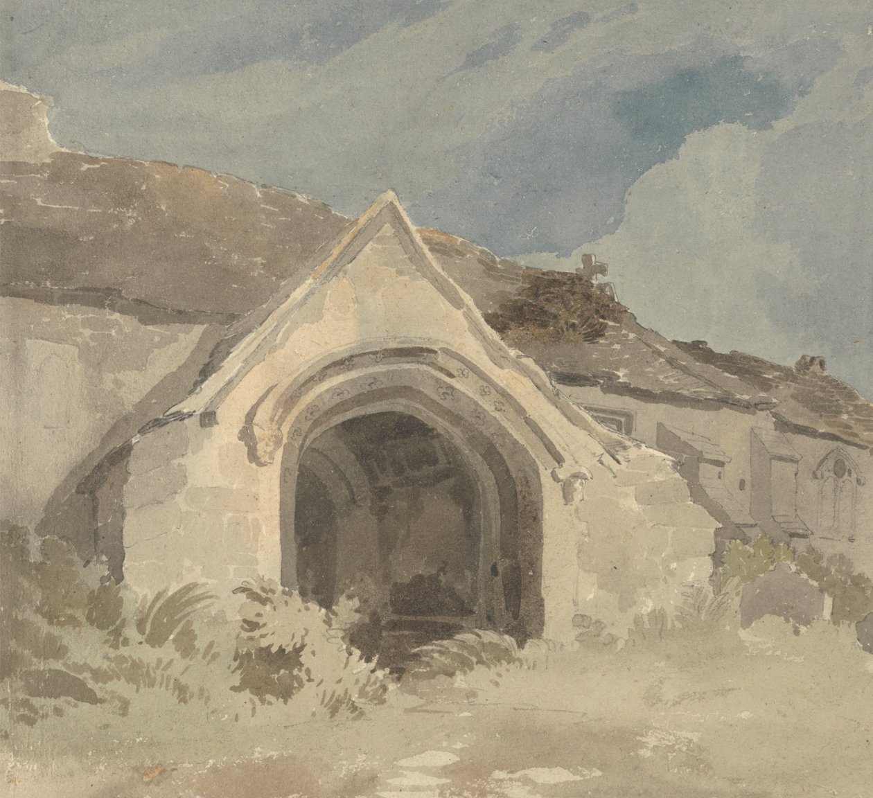 Bir Kilise Sundurması by John Thirtle