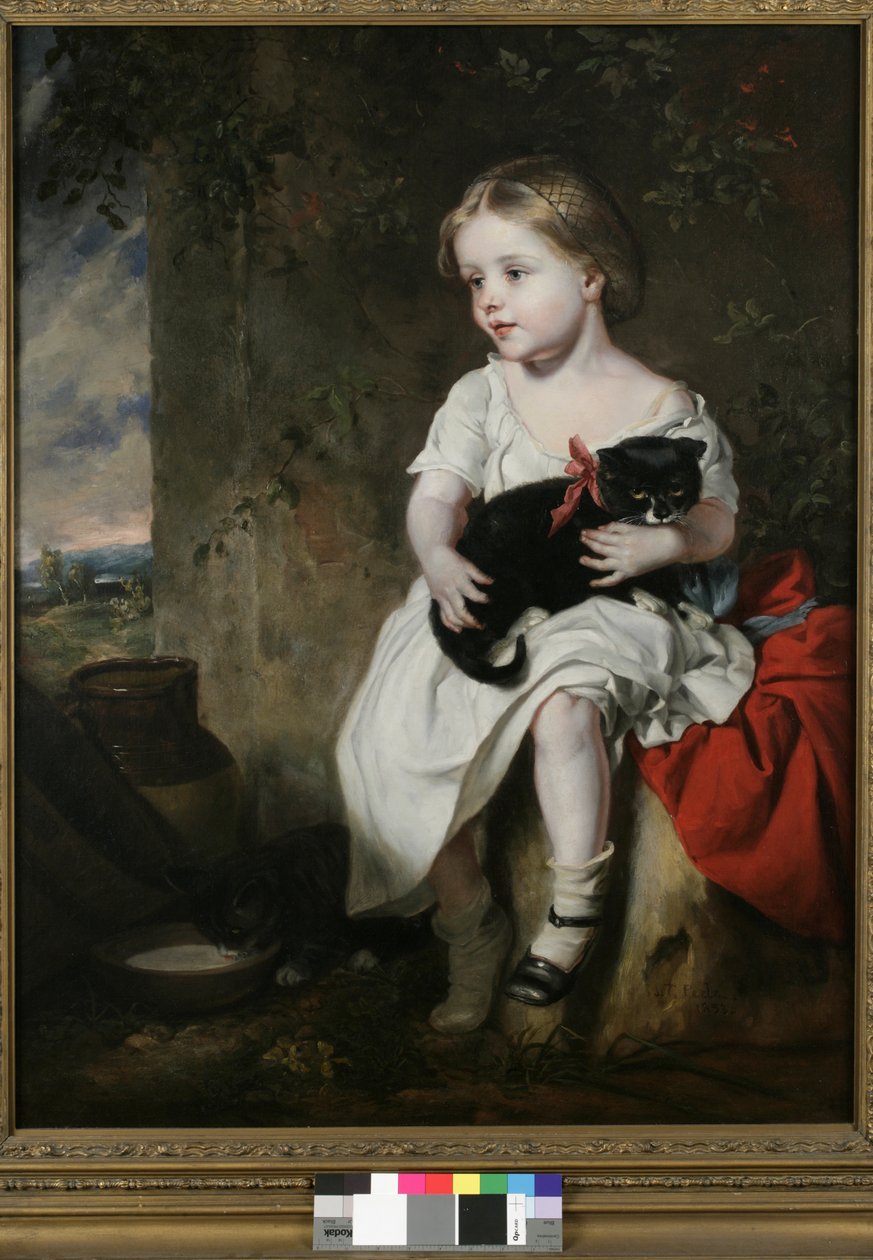 Evcil Hayvan, 1853 by John Thomas Peele