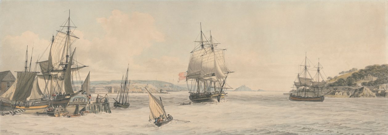 Plymouth Yolları by John Thomas Serres