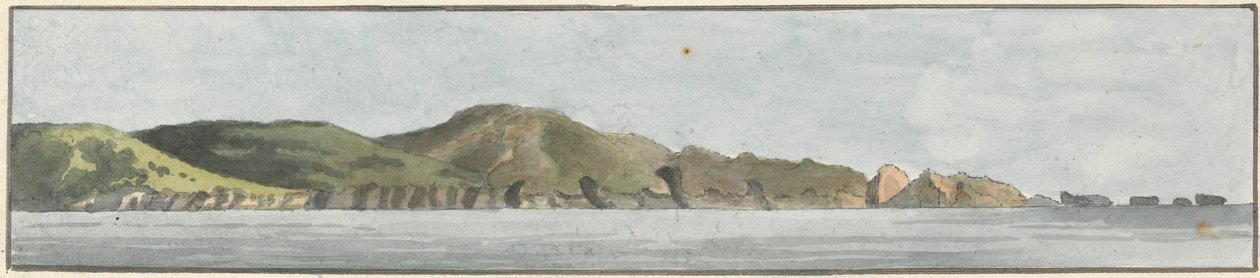 Başlangıç Noktası, Kuzey Doğu Kuzey (bir binek üzerindeki beş çizimden biri) by John Thomas Serres