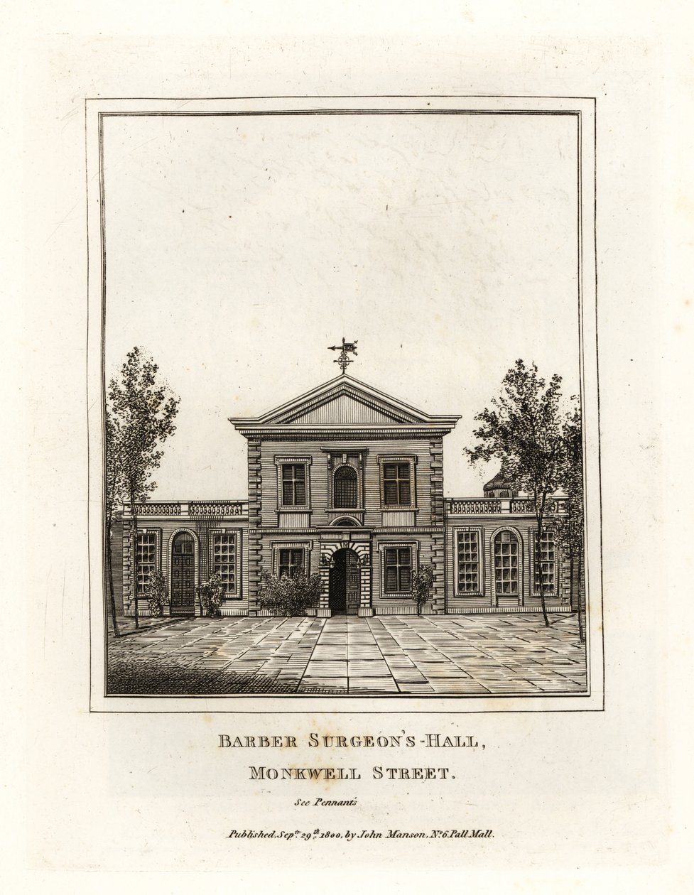 Berber Cerrah Salonu, Monkwell Caddesi by John Thomas Smith