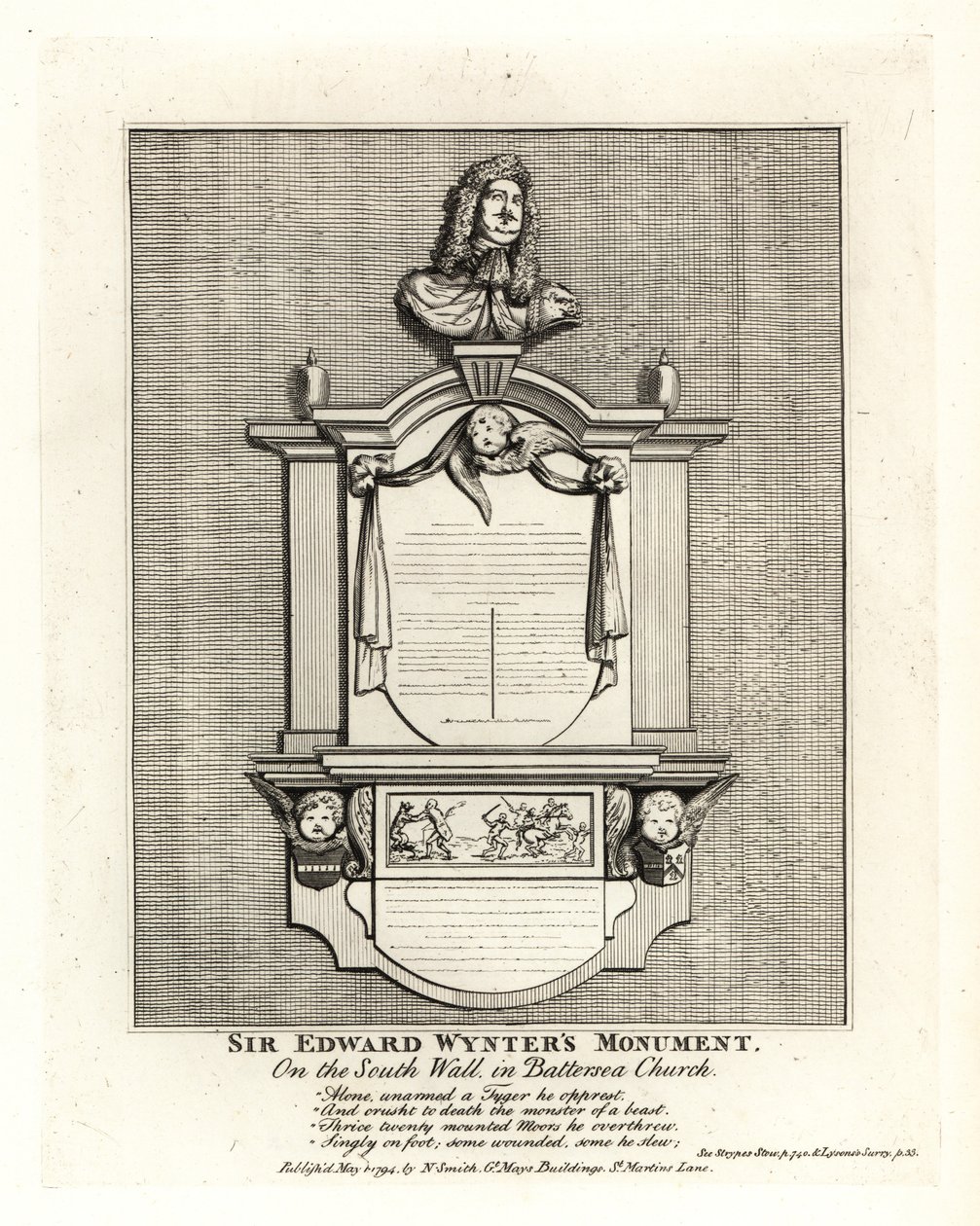 Sir Edward Wynter Anıtı, St Mary