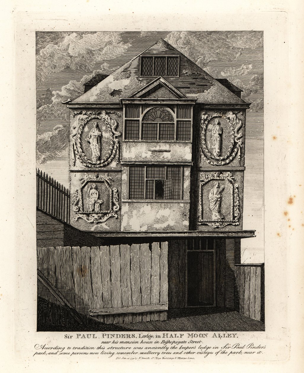 Sir Paul Pinders Lodge, Half Moon Alley