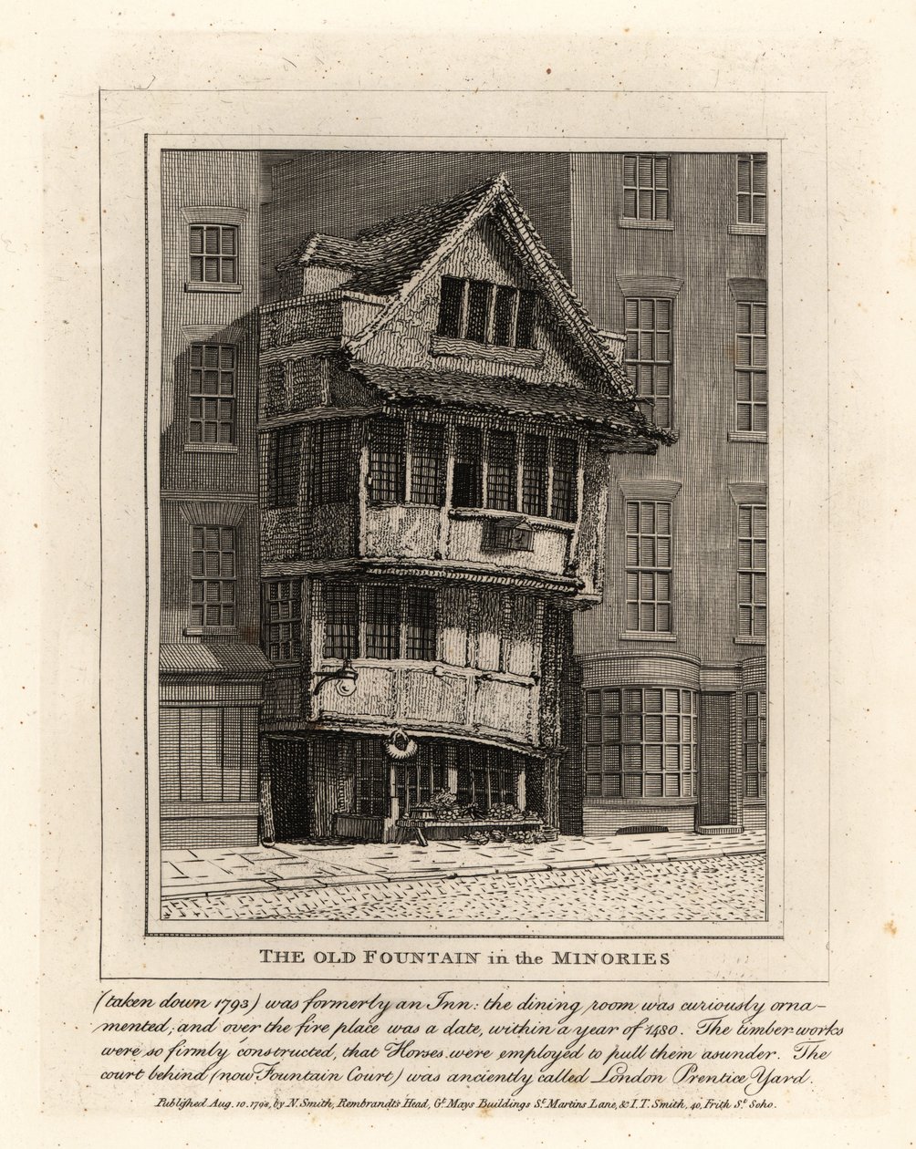 Minories bucak, Londra