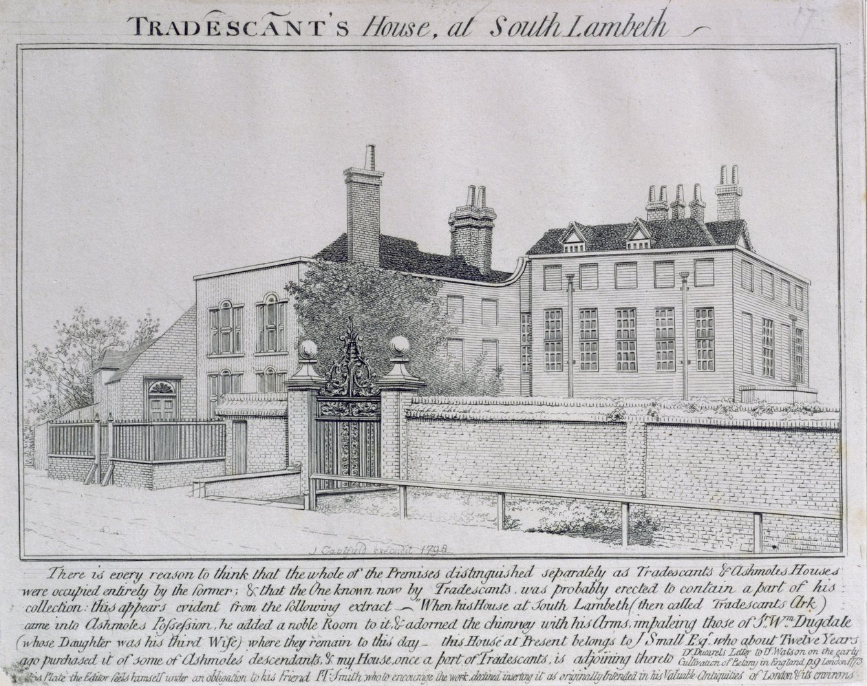 Taret Evinin Görünümü, Lambeth, 1798 by John Thomas Smith