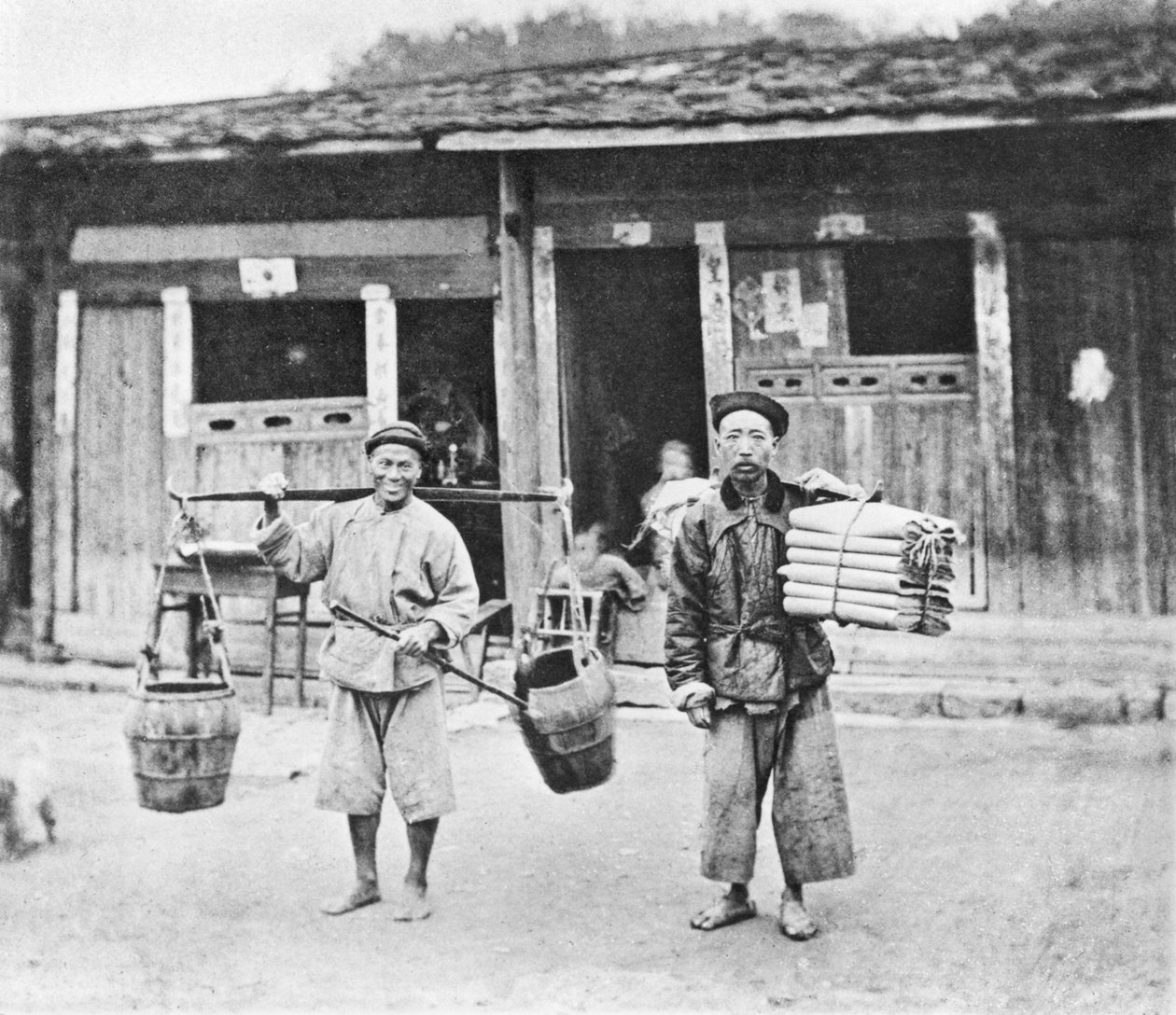 Çinli Hawkers, 1870 dolayları by John Thomson