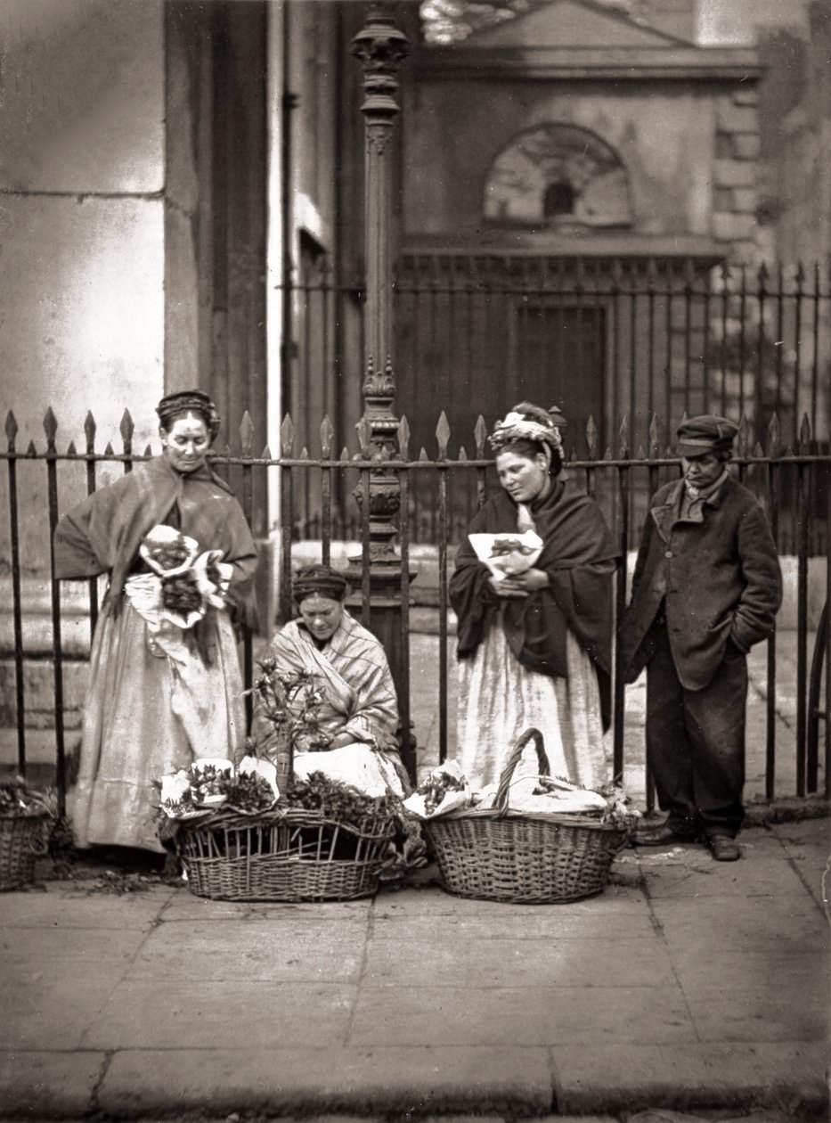 Covent Garden Çiçek Kadın, J. Thomson ve Adolphe Smith