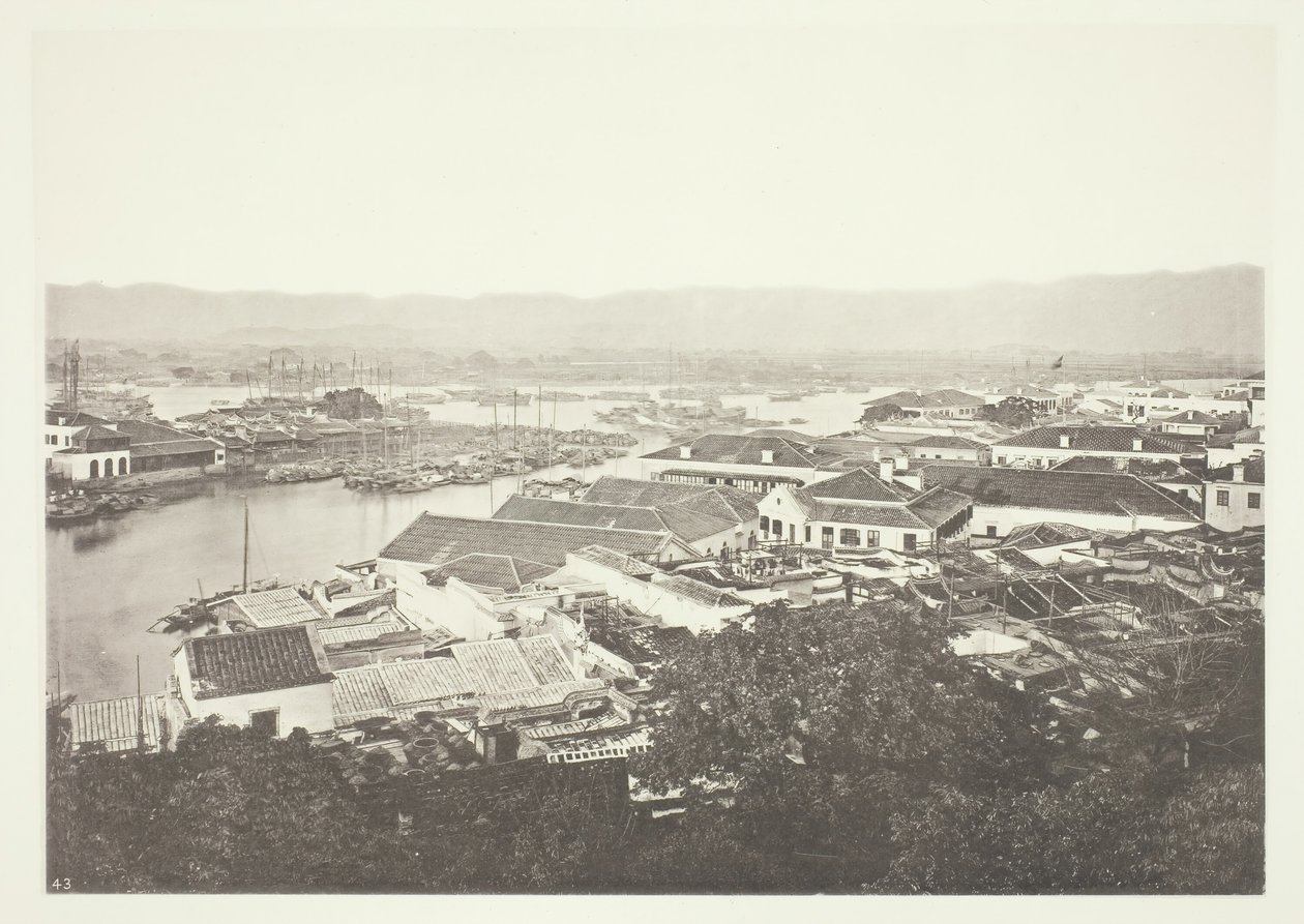 Foochow Dış İskan, c. 1868. by John Thomson