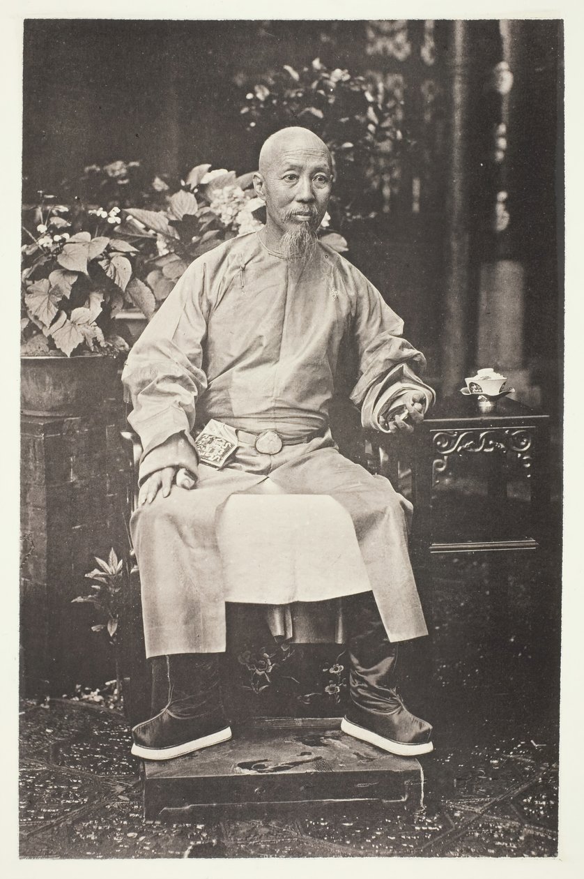 Jui-Lin, İki Kwang Eyaleti Genel Valisi, c. 1868. by John Thomson