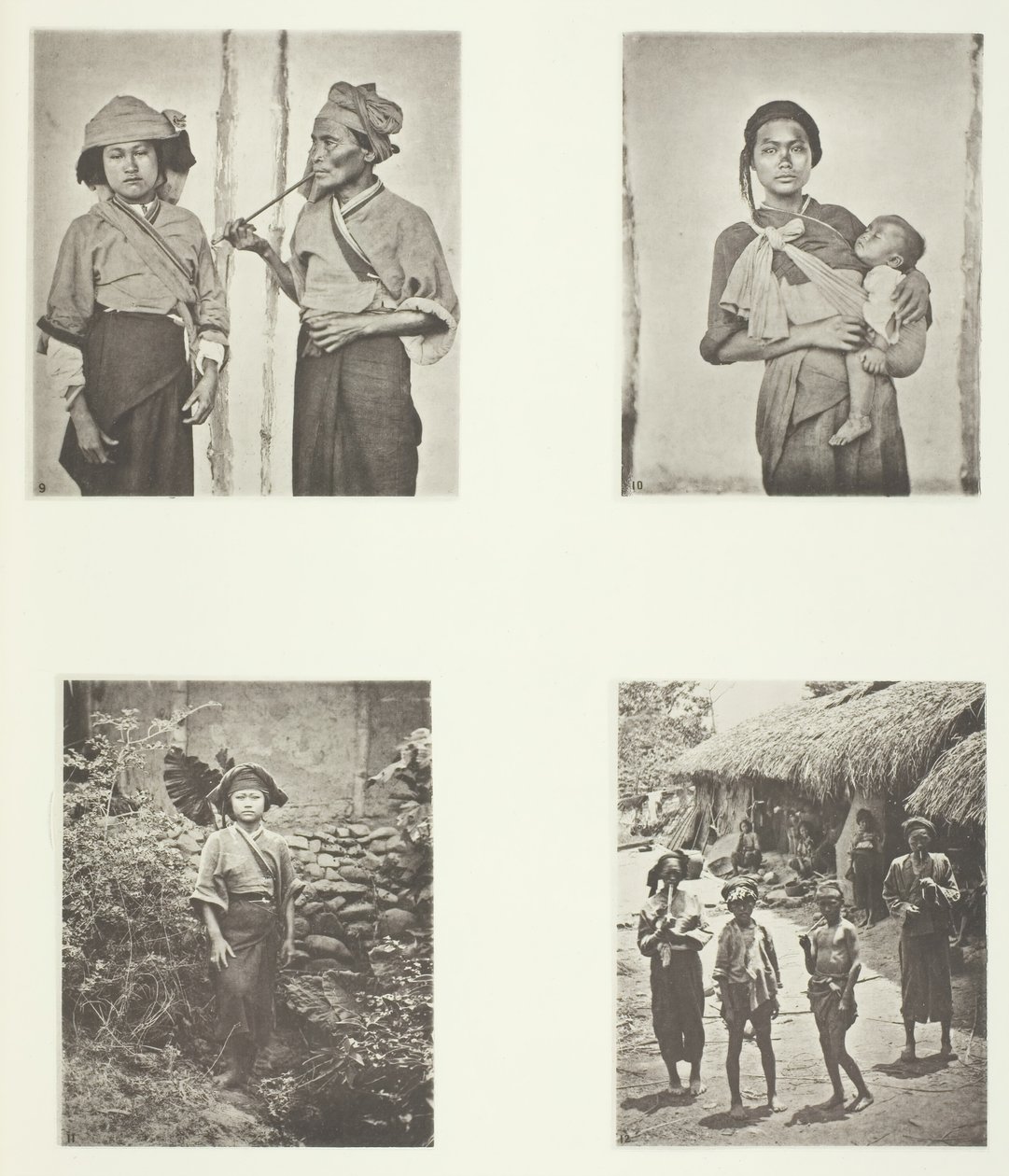 Pepohoan Kadınları, Çocuk Taşıma Şekli, Baksa Kadını Kostümü, Lakoli, c. 1868. by John Thomson