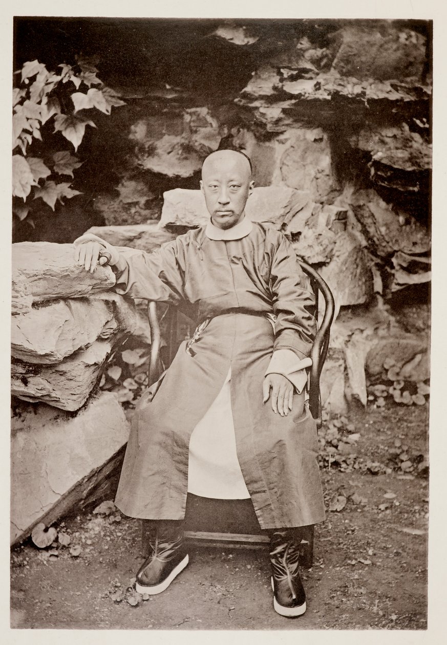 Prens Kung, Pekin, c. 1872. by John Thomson