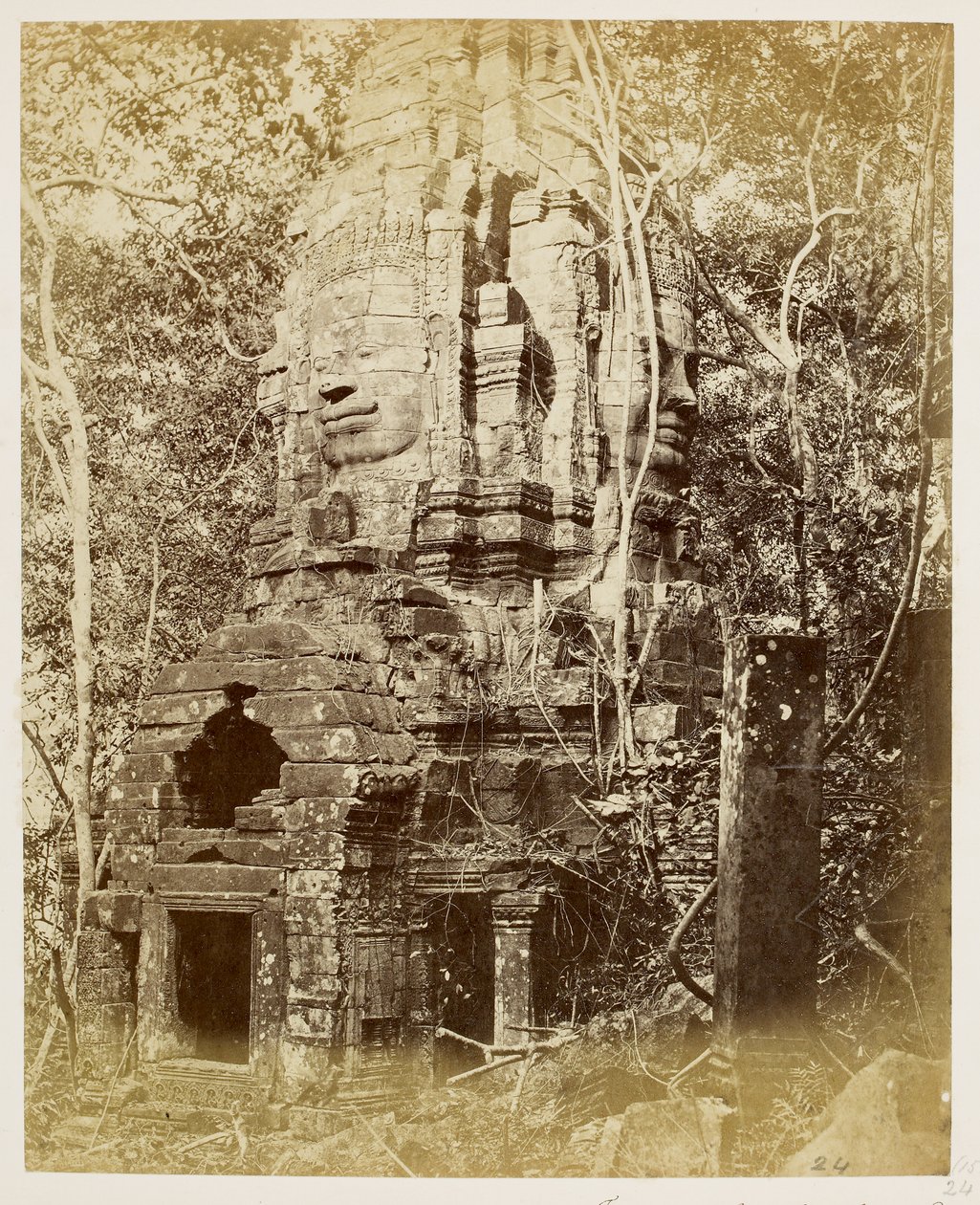 Bayon Tapınağı, Angkor Thom by John Thomson